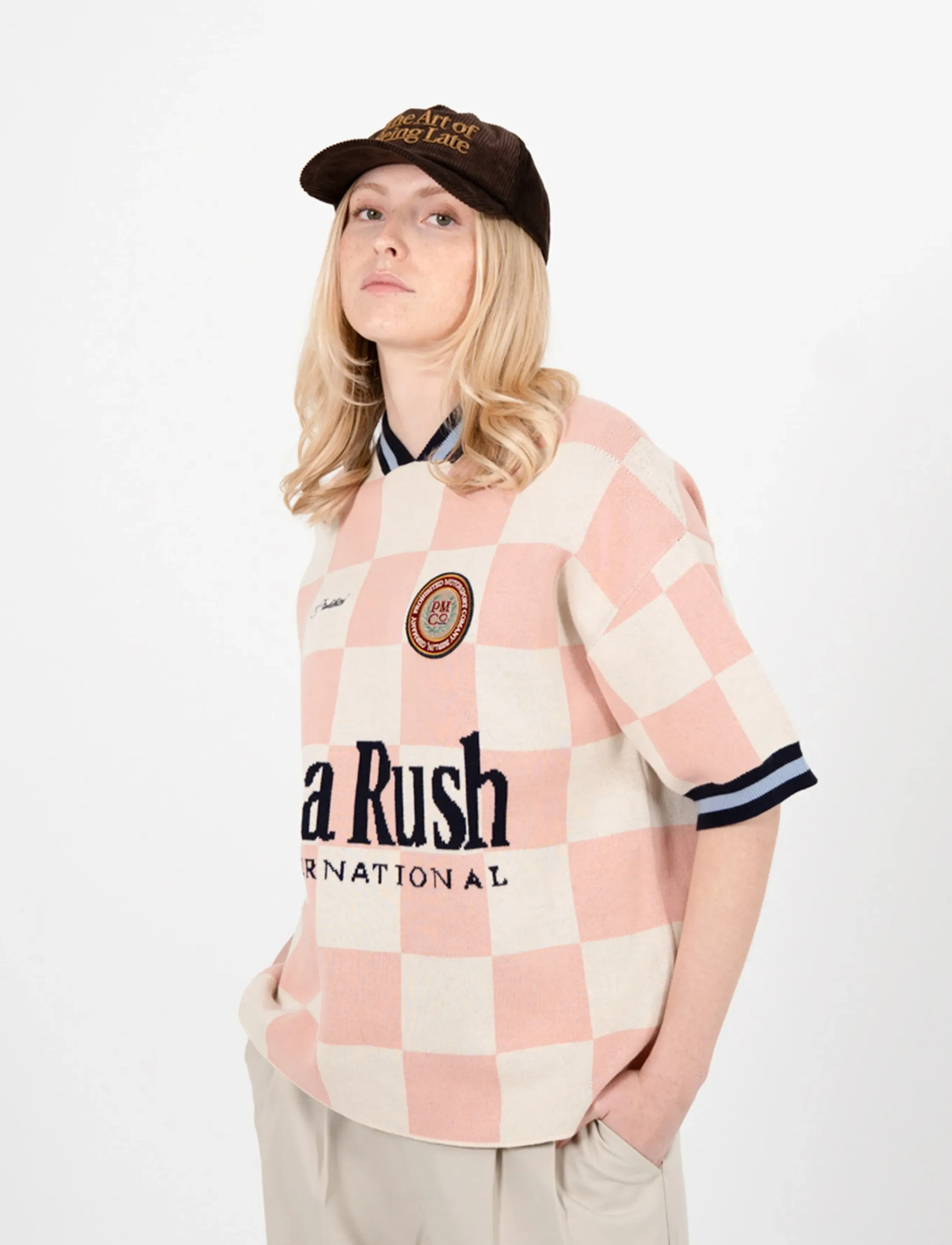 Prohibited Victory Knit Trikot Rose långärmade t-shirts herr – bild 7