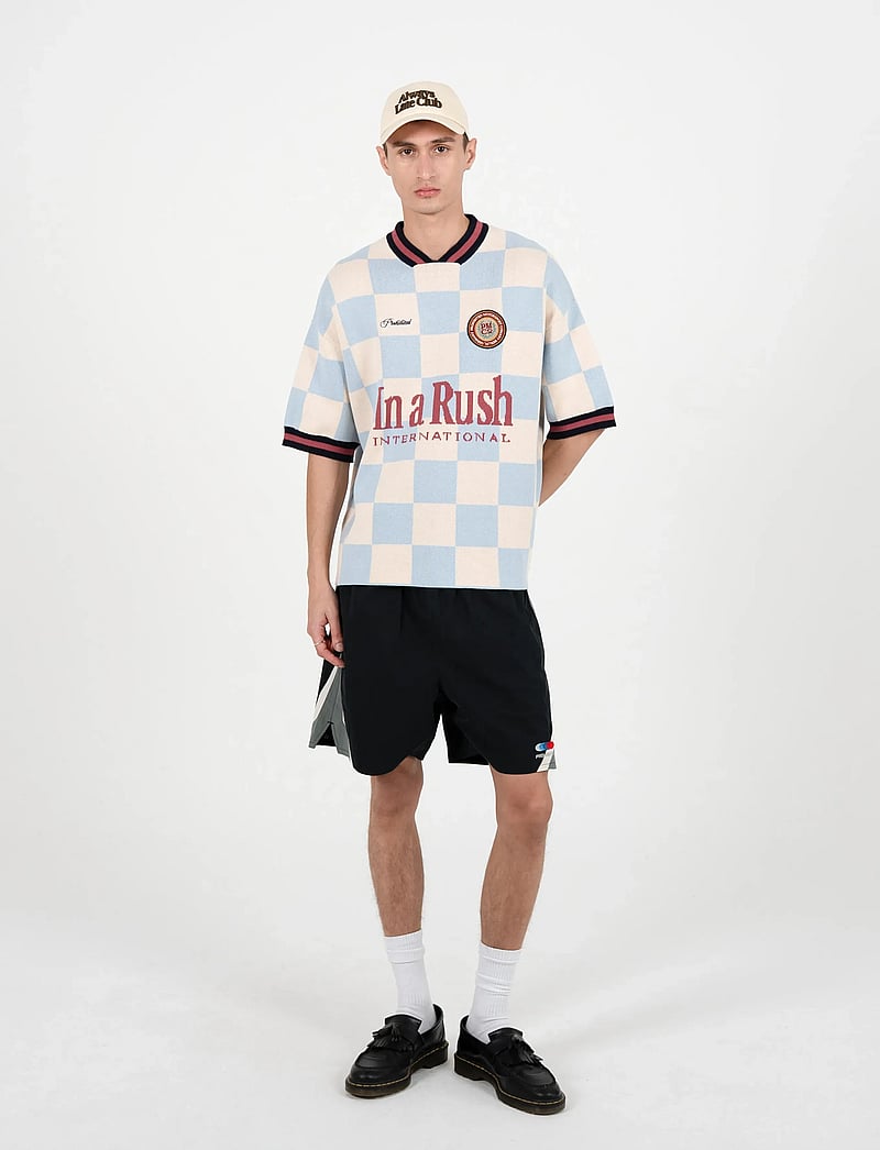 Prohibited - Victory Knit Trikot Blue - kortärmade t-shirts - blue - 2