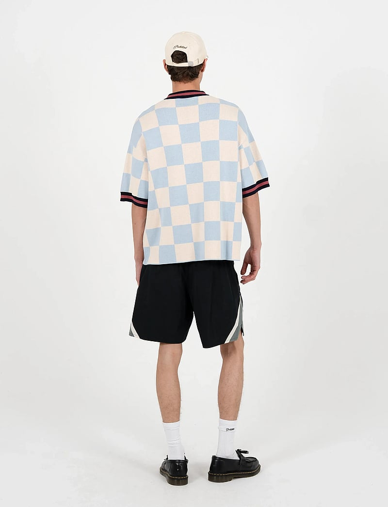 Prohibited - Victory Knit Trikot Blue - kortärmade t-shirts - blue - 4