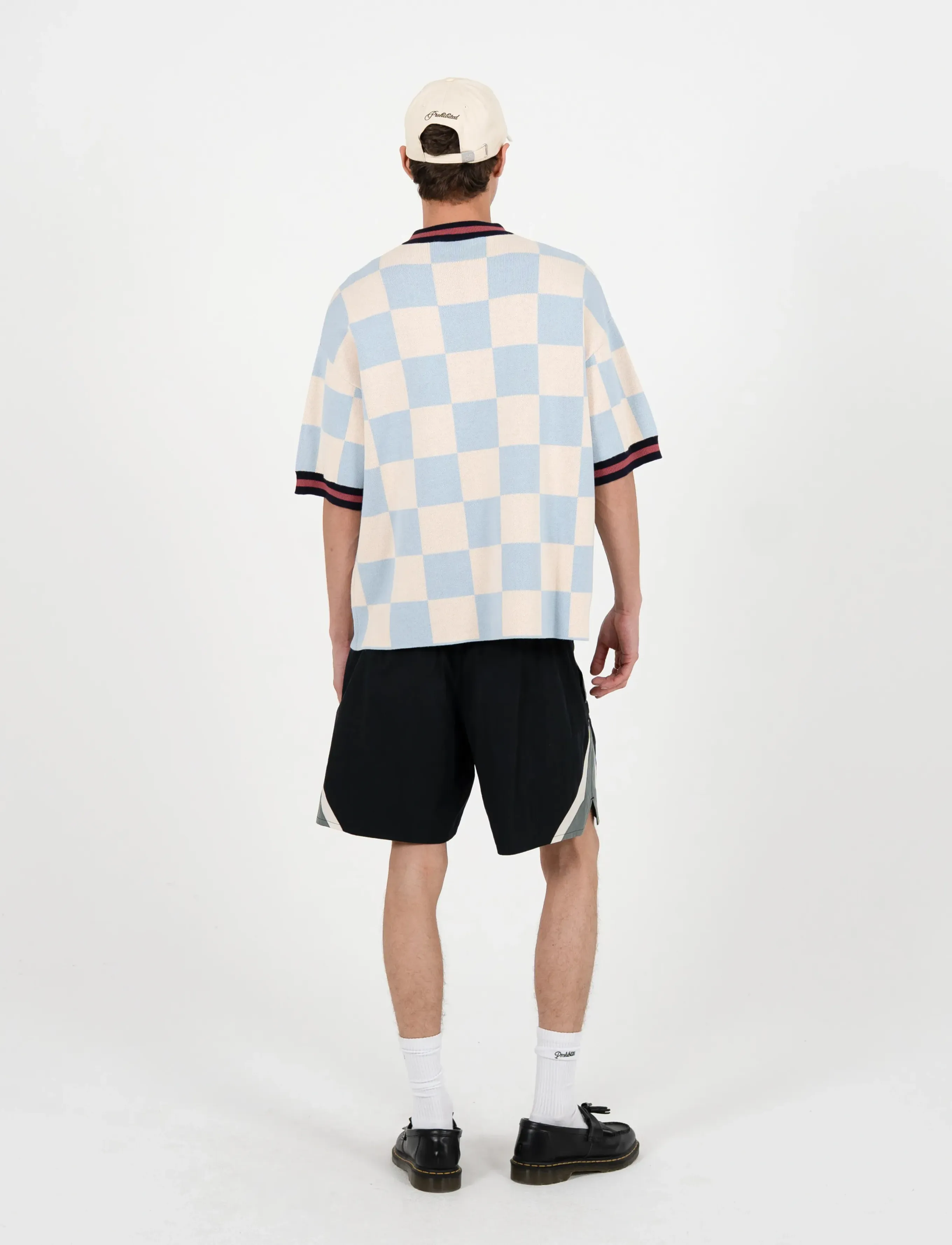 Prohibited - Victory Knit Trikot Blue - kurzärmelige t-shirts - blue - 4