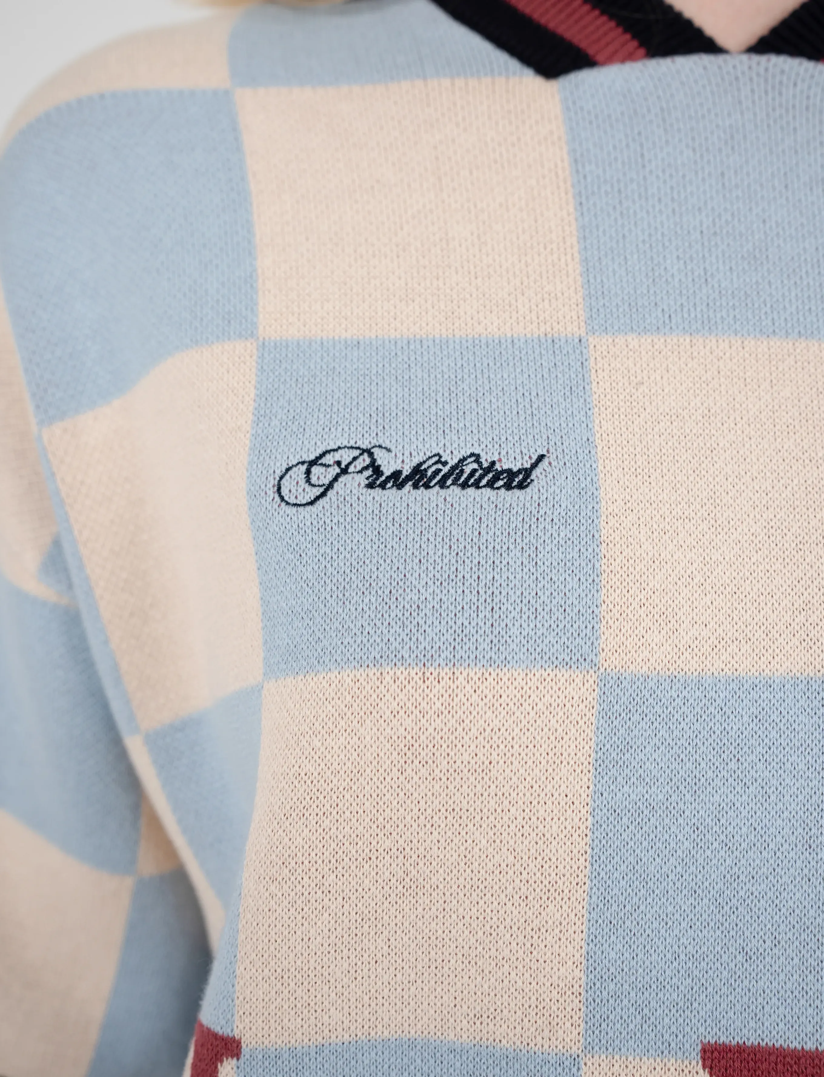 Prohibited Victory Knit Trikot Blue t-shirts herr – bild 10