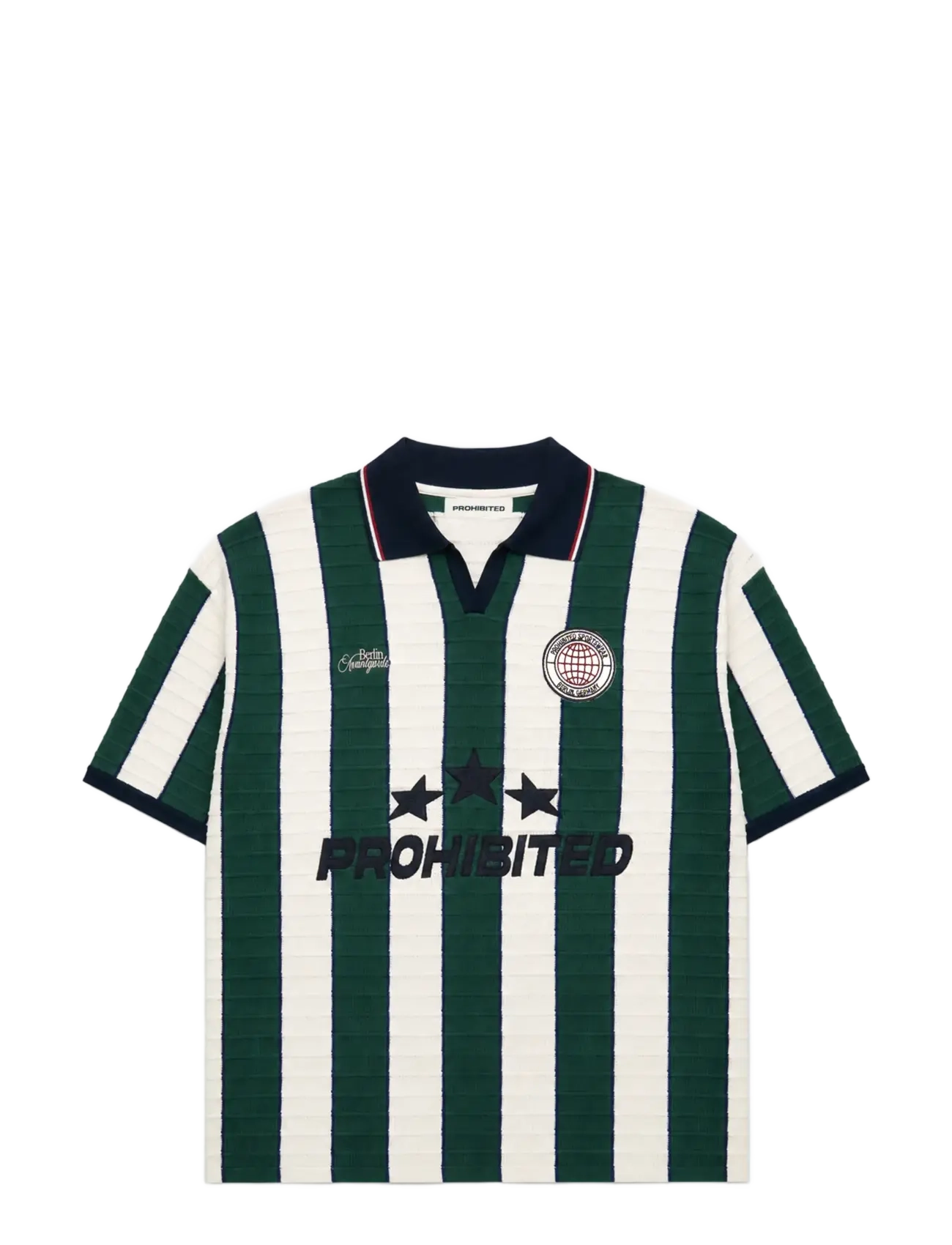 PROHIBITED Stars Knit Trikot Grün - XL - Damen
