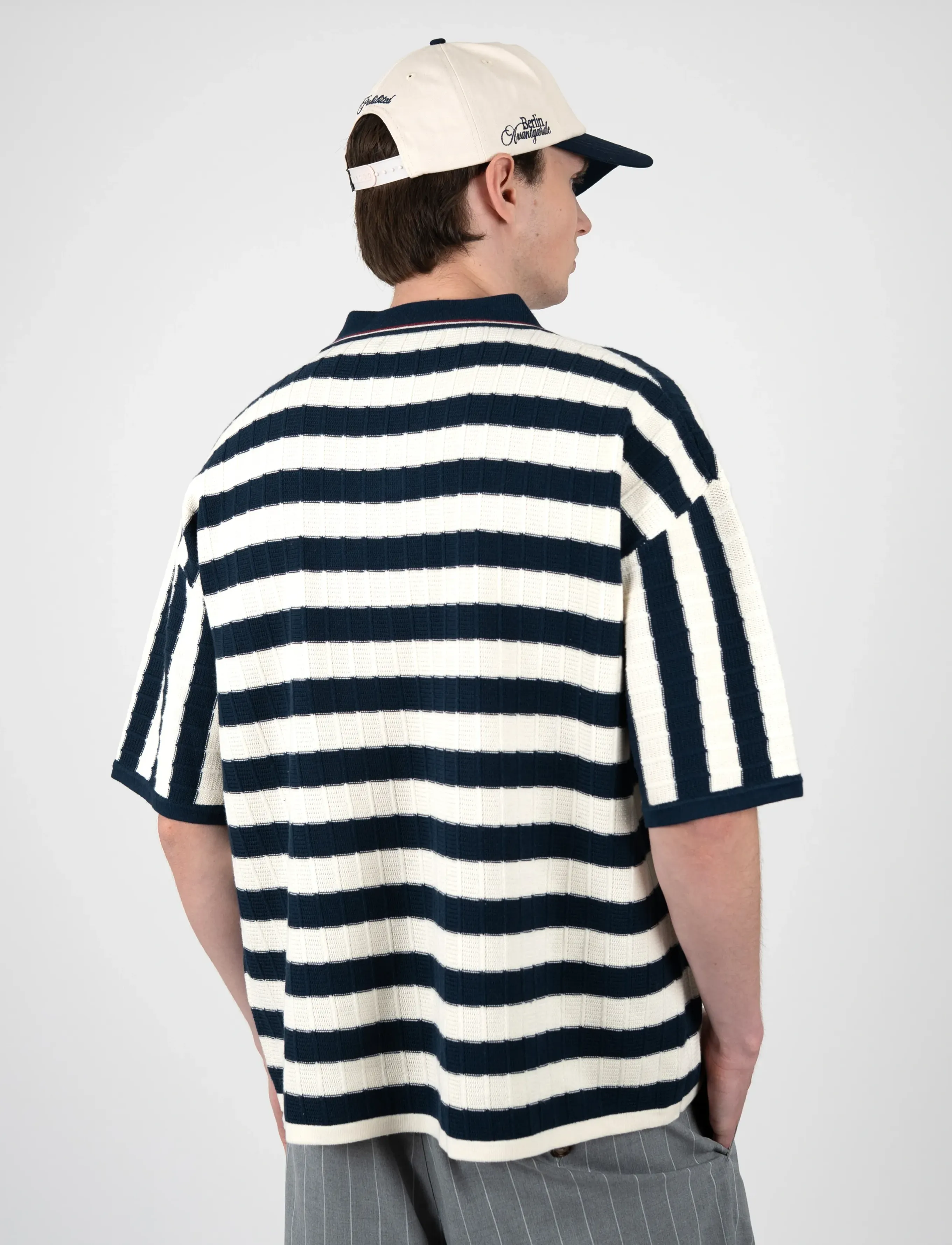Prohibited - Segment Knit Trikot - navy - 4