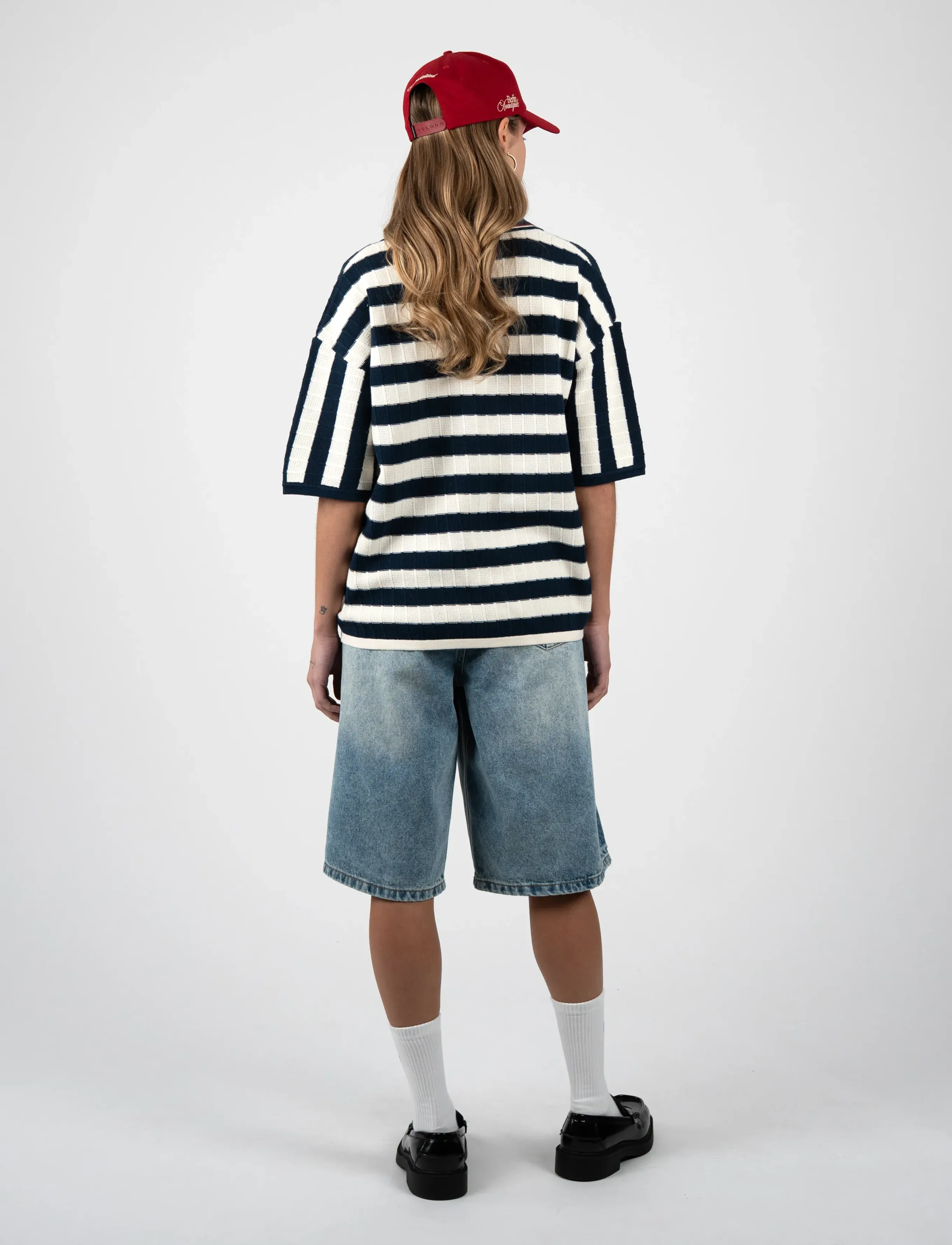 Prohibited Segment Knit Trikot pikéer herr – bild 7