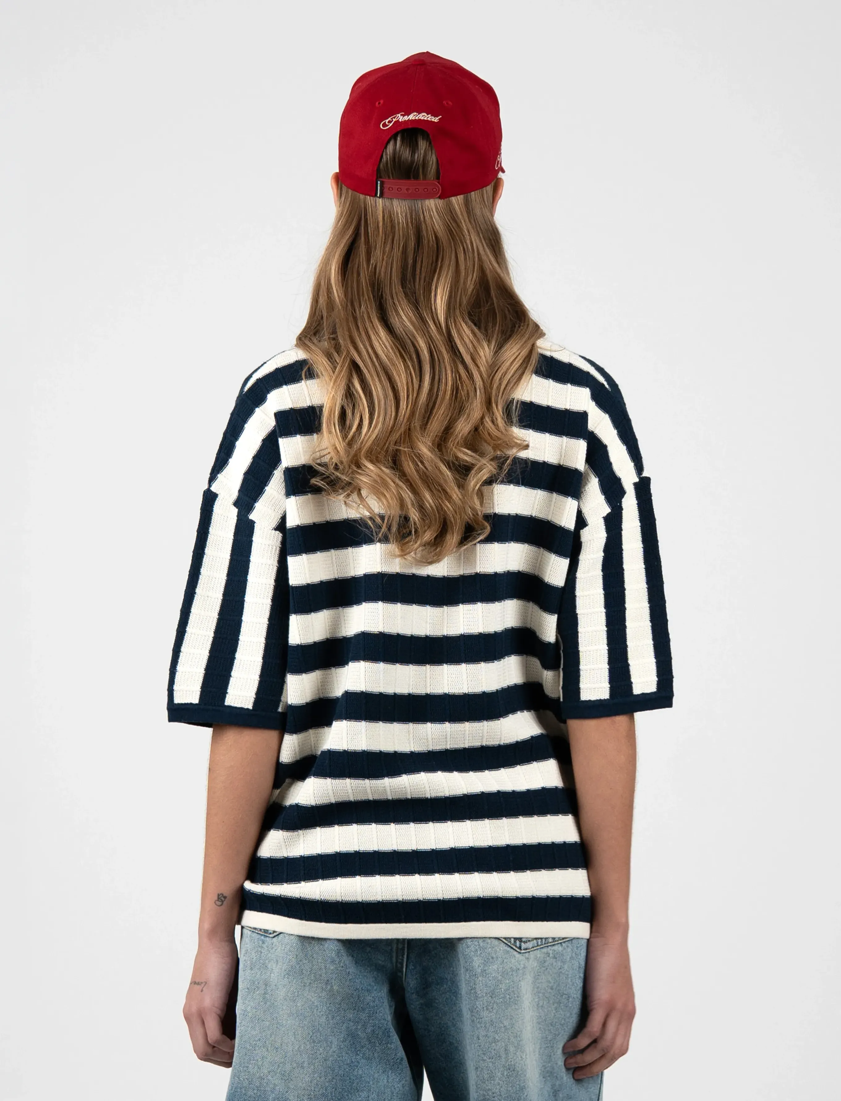 Prohibited Segment Knit Trikot pikéer herr – bild 8