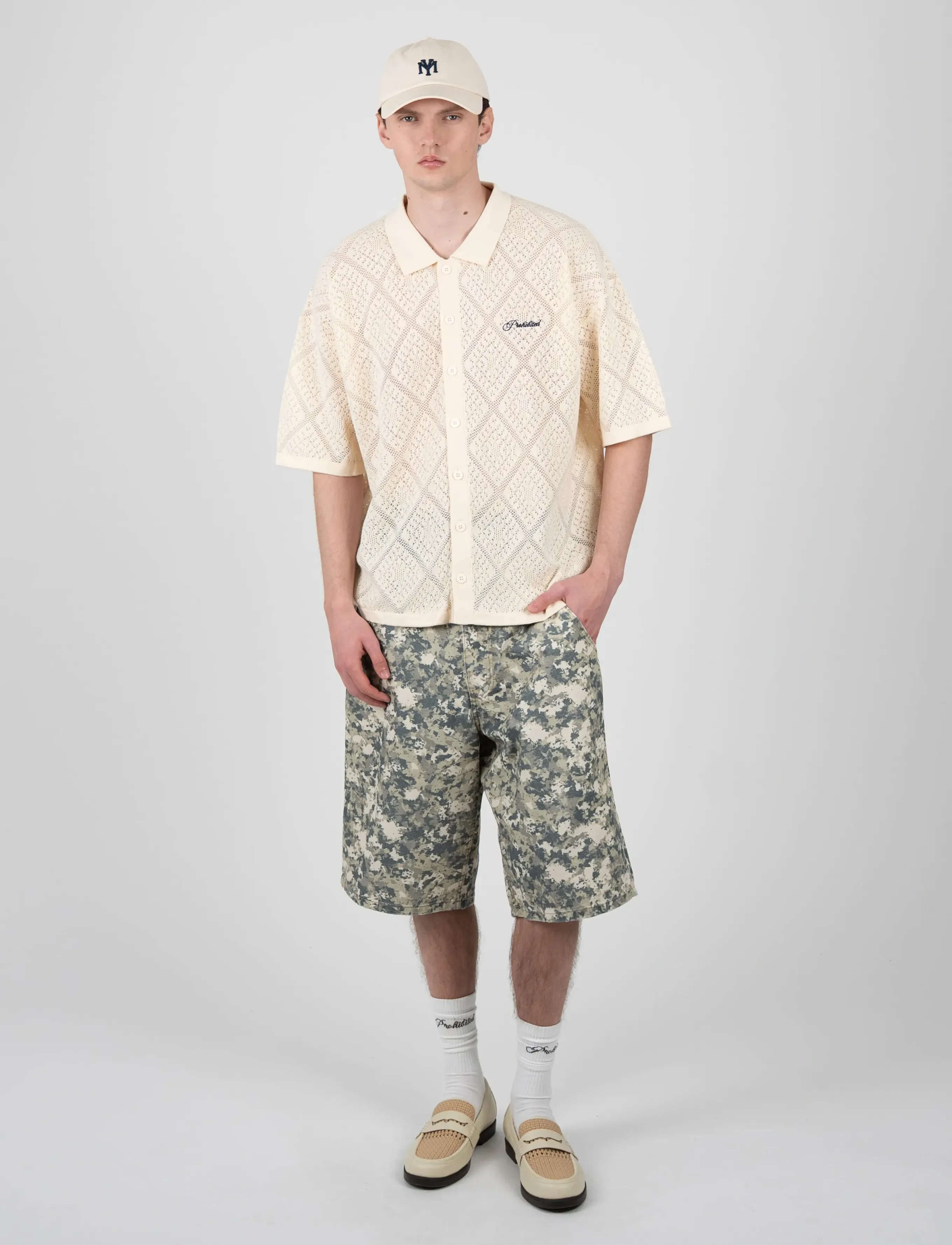 Prohibited - Silent Bay Lace Shirt - off-white - 2