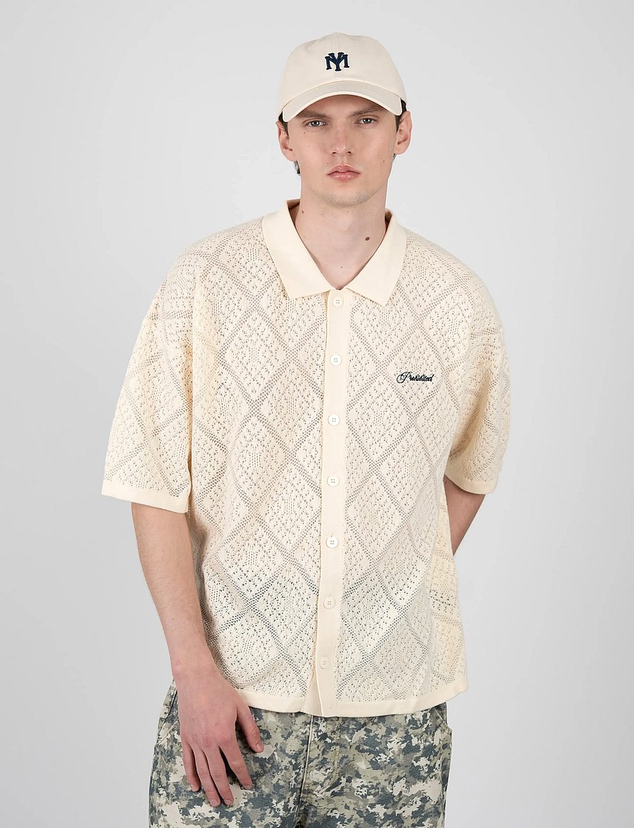 Prohibited - Silent Bay Lace Shirt - off-white - 3