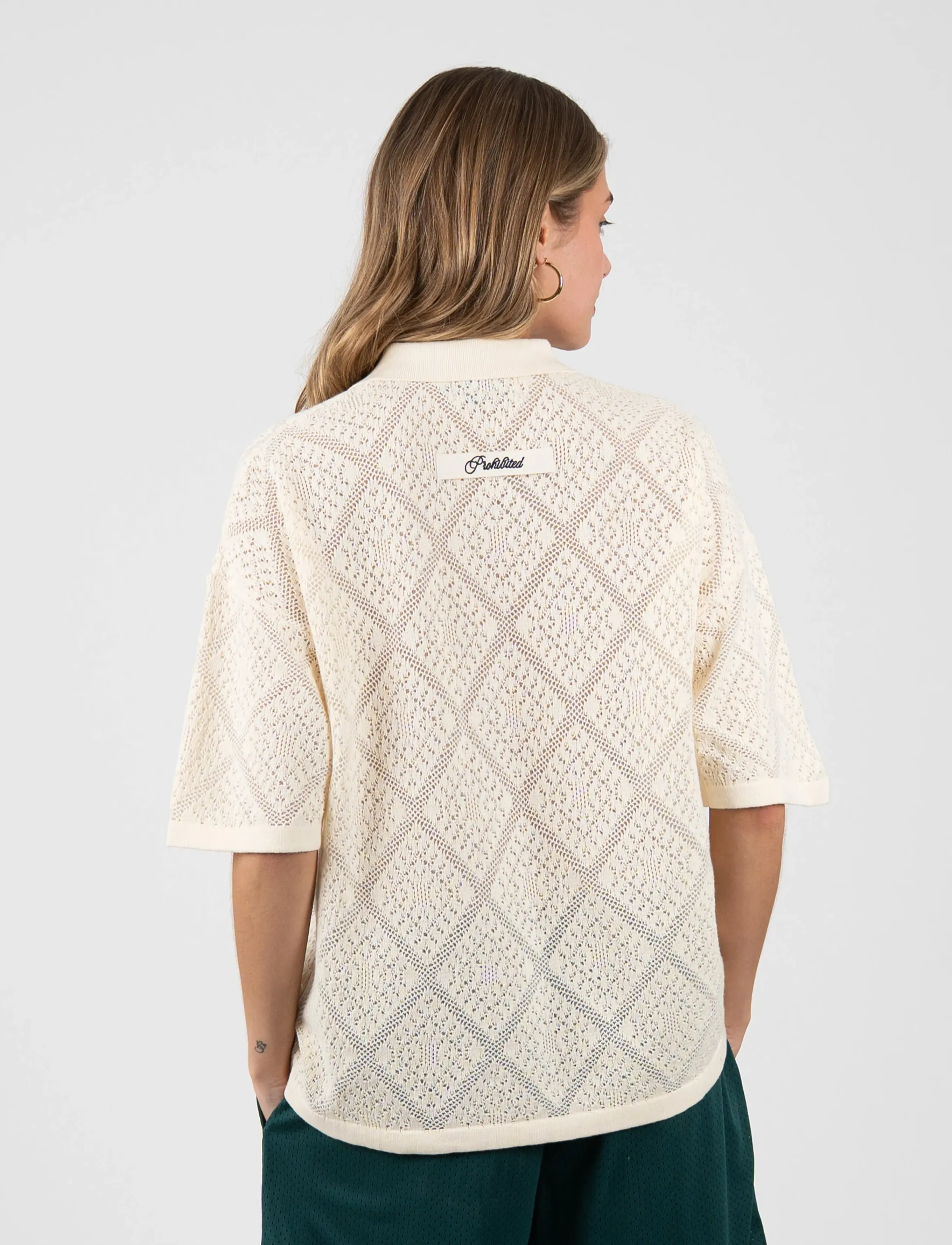 Prohibited Silent Bay Lace Shirt pikéer herr – bild 8