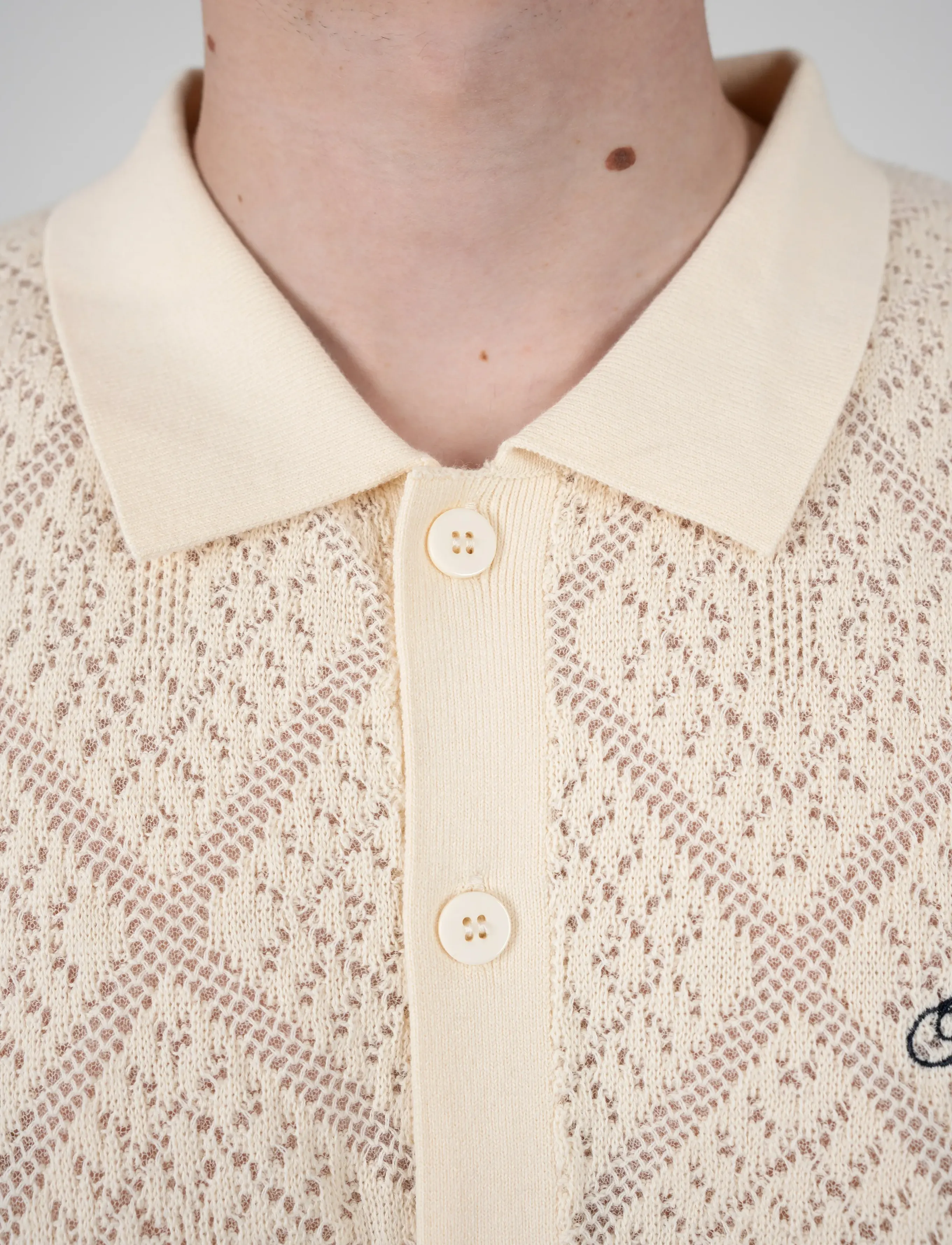 Prohibited Silent Bay Lace Shirt (PRH128-01101) - Short-sleeved