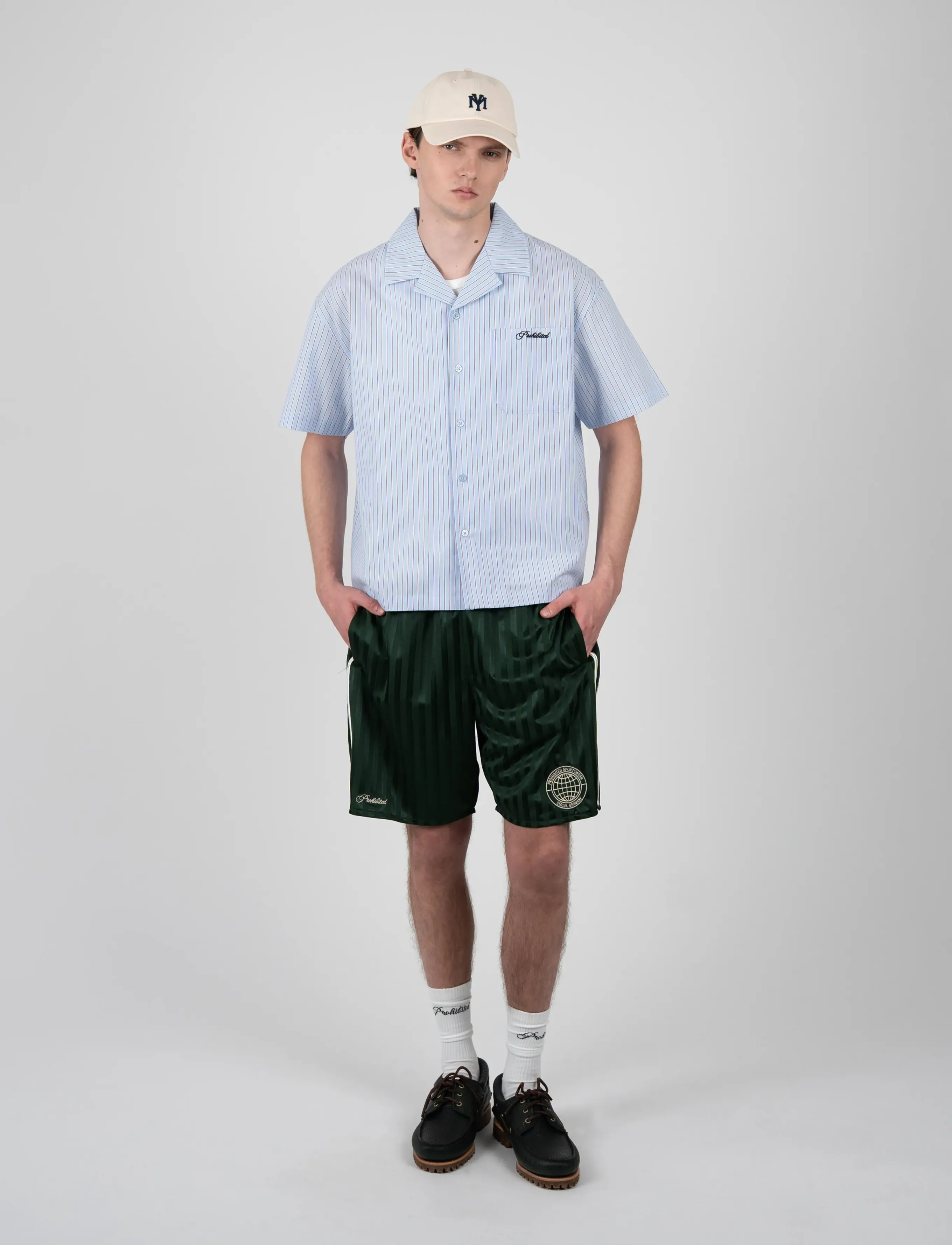 Prohibited Vineyard Breeze Shirt - Shirts - LIGHT BLUE / blue