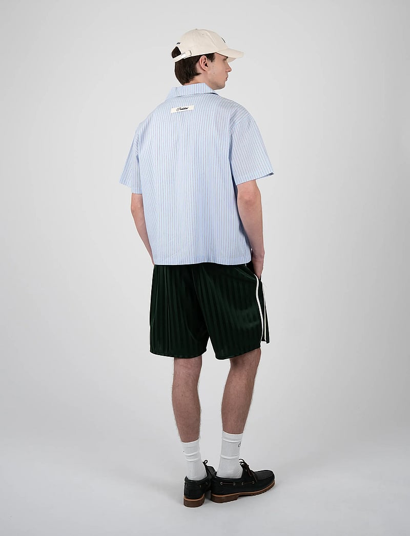 Prohibited - Vineyard Breeze Shirt - triibulised särgid - light blue - 4