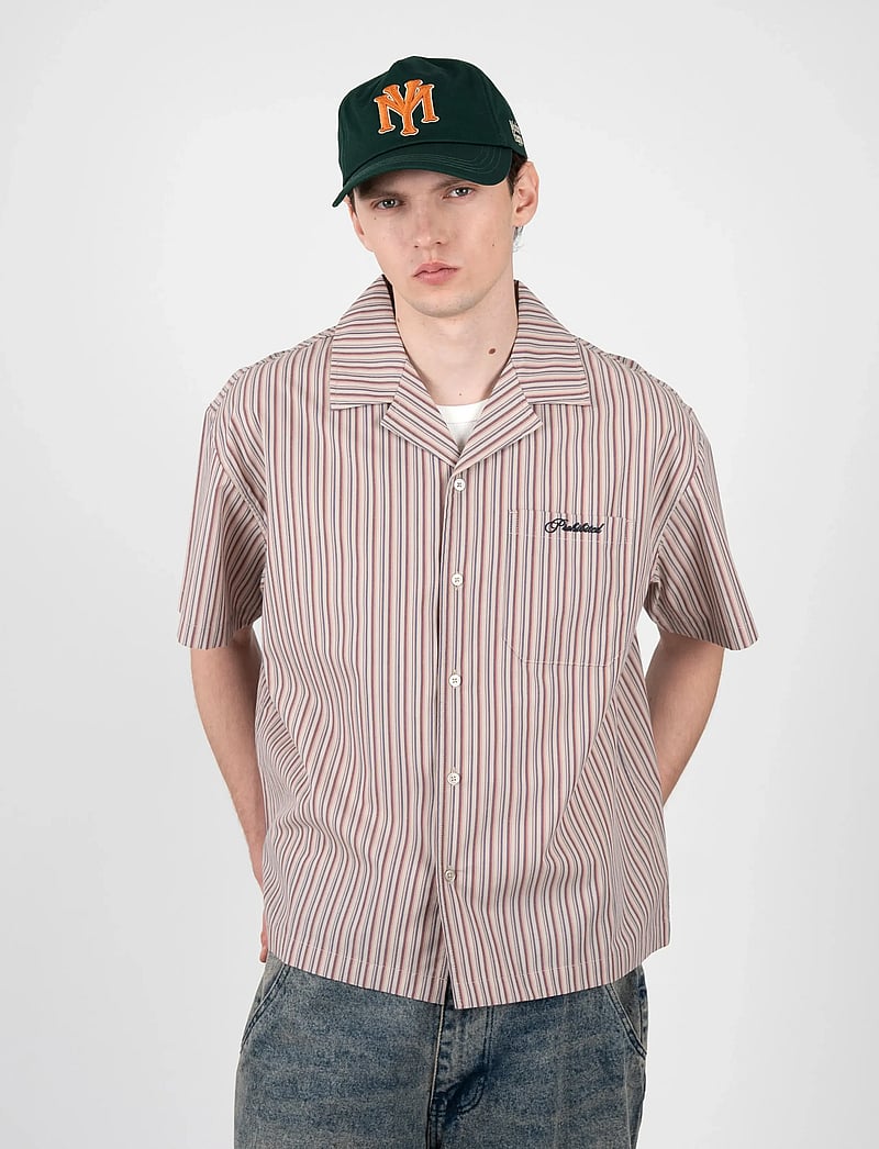 Prohibited - Vineyard Breeze Shirt - triibulised särgid - red - 0