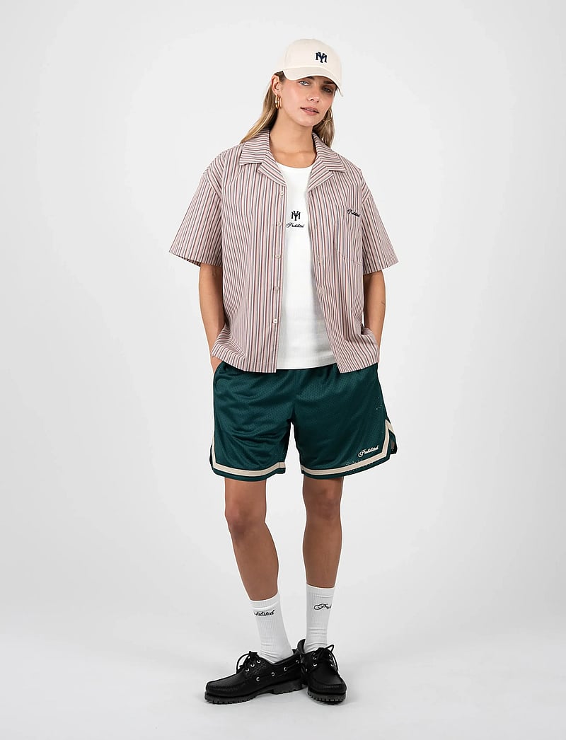 Prohibited - Vineyard Breeze Shirt - triibulised särgid - red - 5