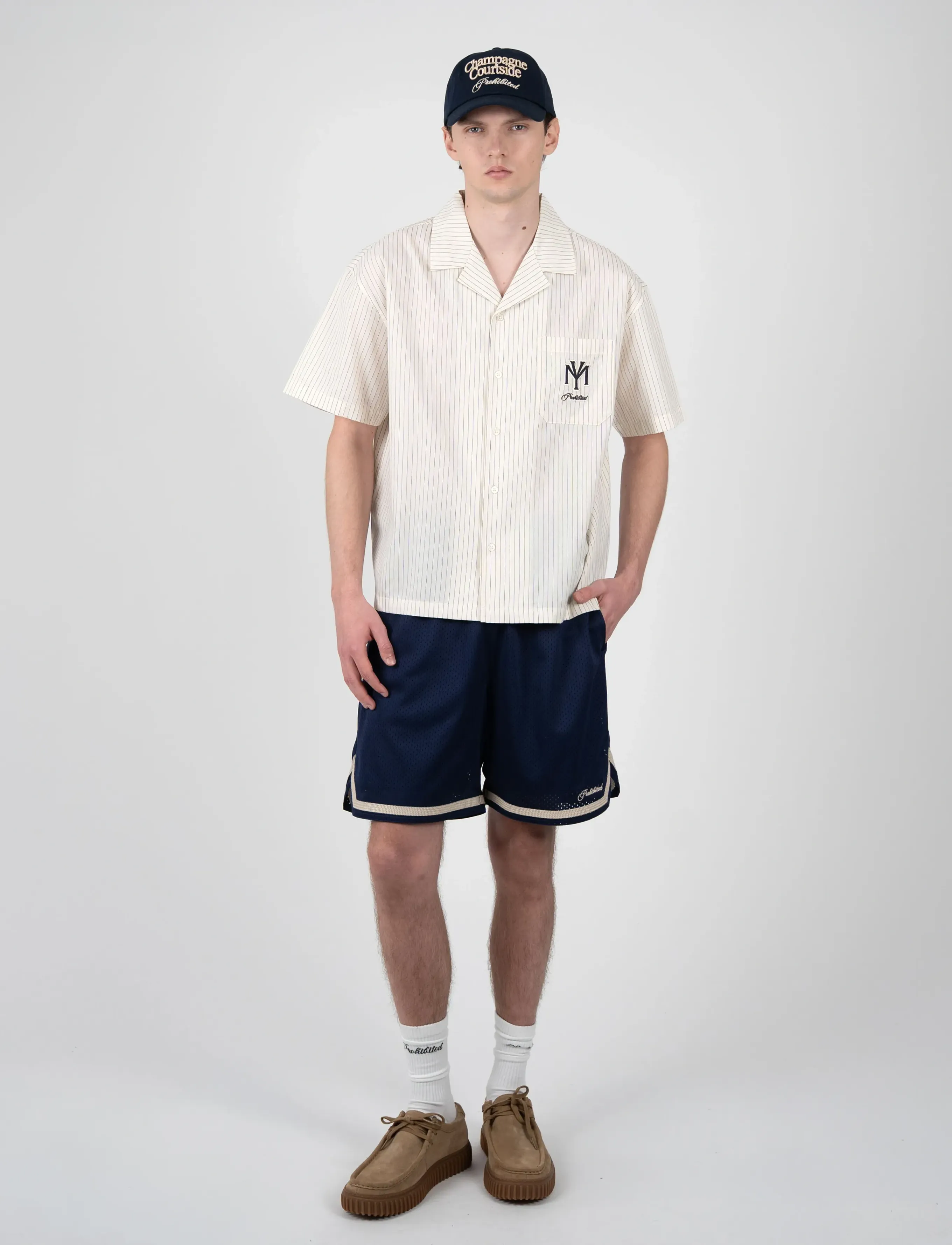 Prohibited - Dugout Shortsleeve - off-white - 2