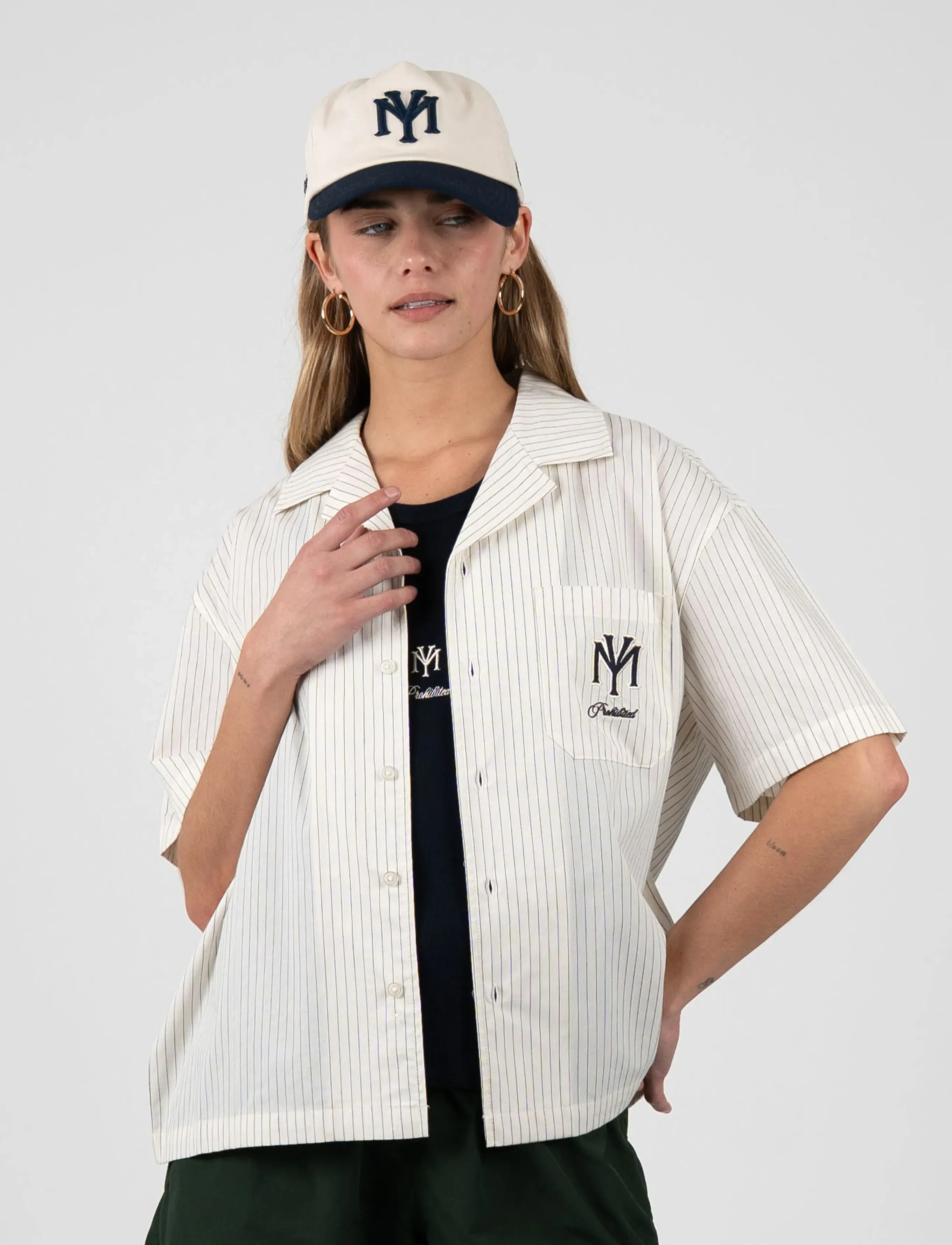 Prohibited Dugout Shortsleeve kortärmade skjortor herr – bild 6