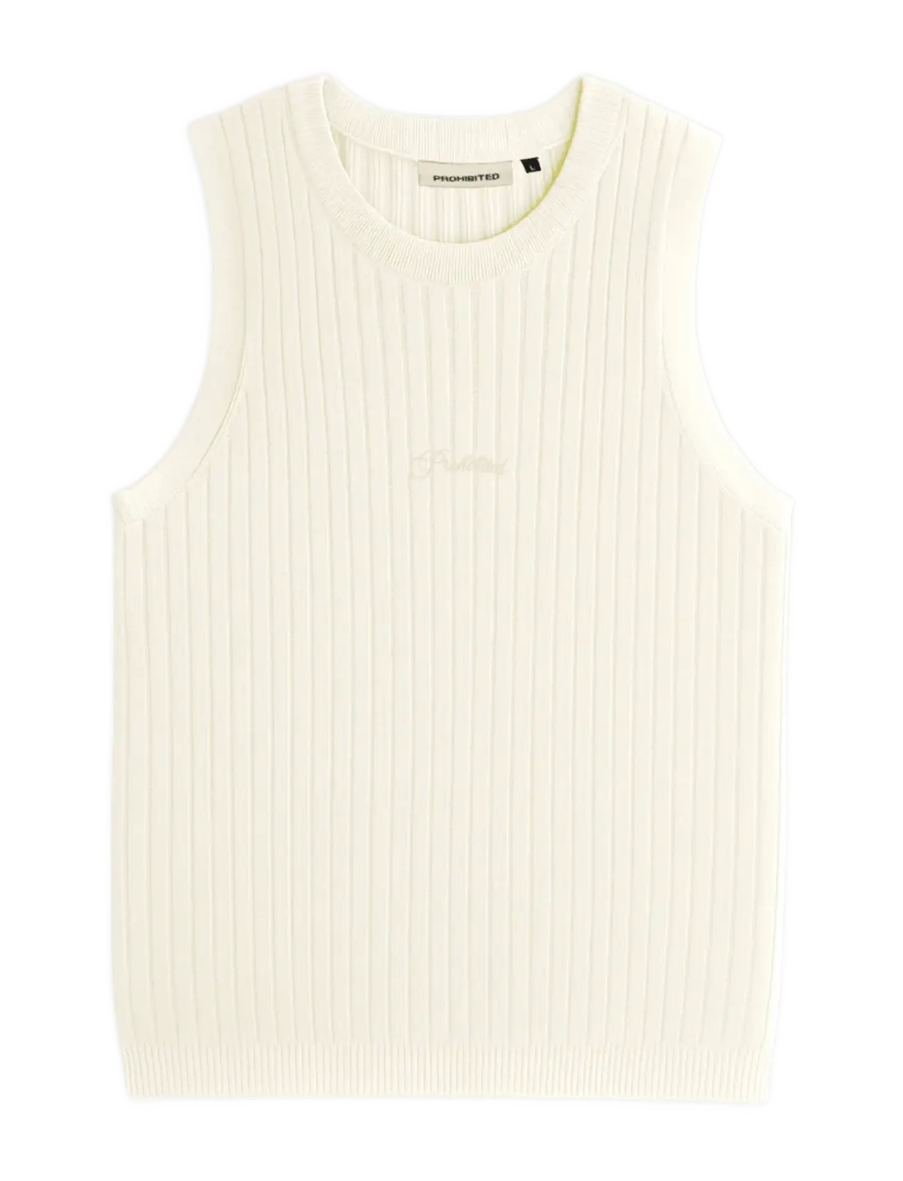 PROHIBITED Weekend Tank Oberteil Cream - Mx69 - Herren