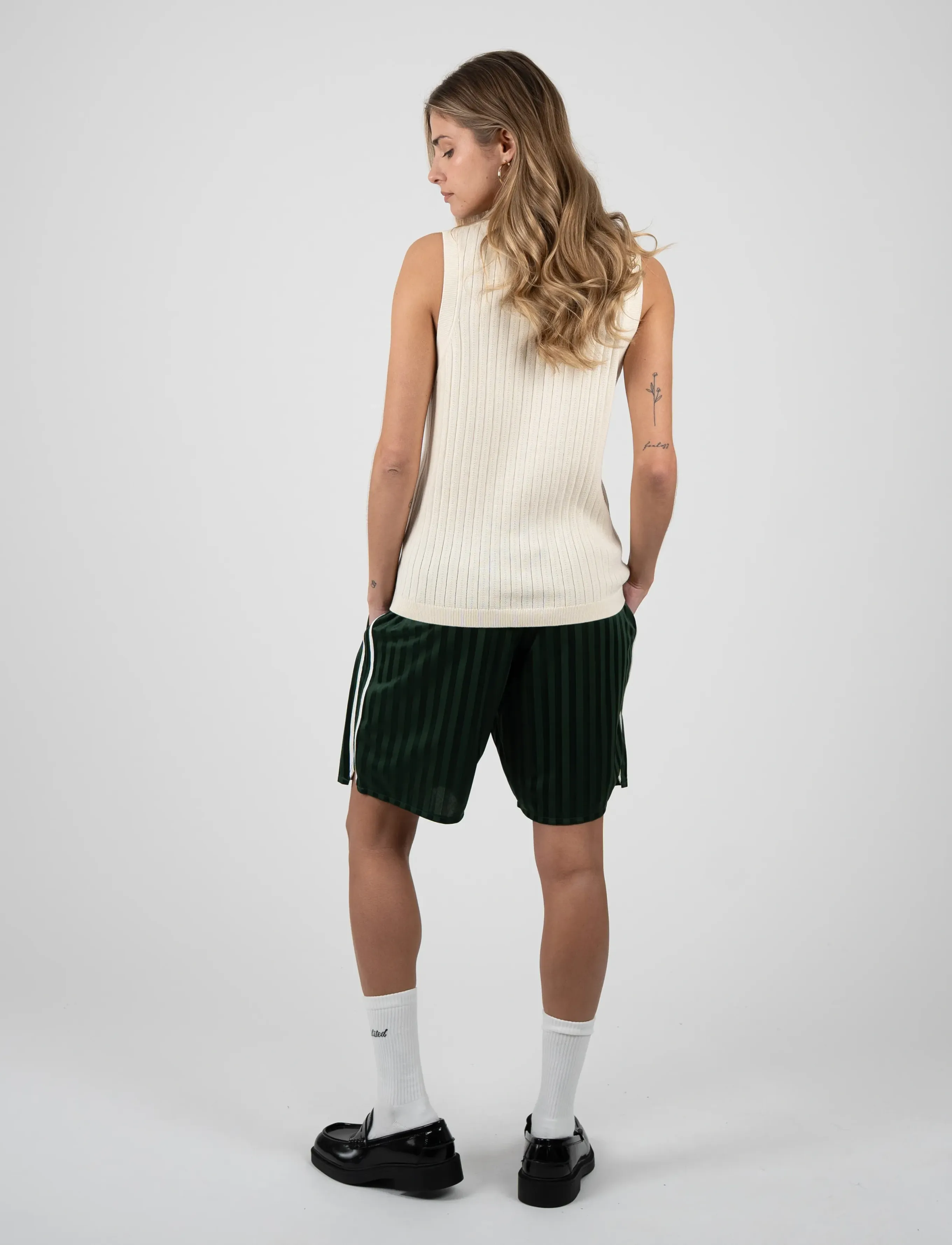 Prohibited Weekend Tank Top - Streetstyle - OFF-WHITE / cream