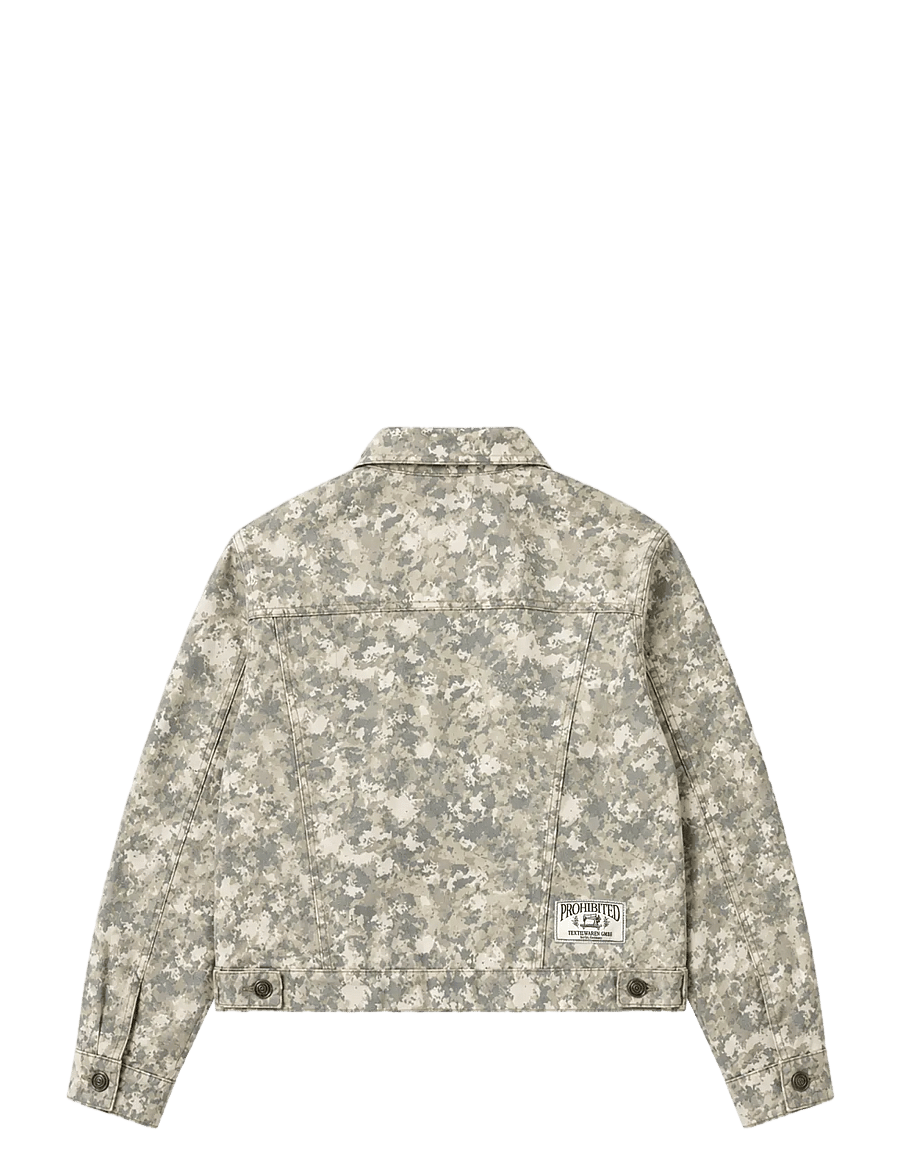 Prohibited - Saint-Verán Denim Jacket - höstjackor - camouflage - 2