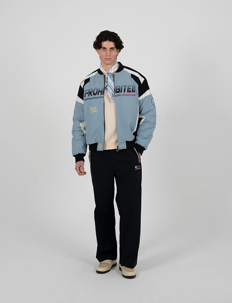 Prohibited - Hyperlane Racing Jacket Blue - sportjackor - blue - 0