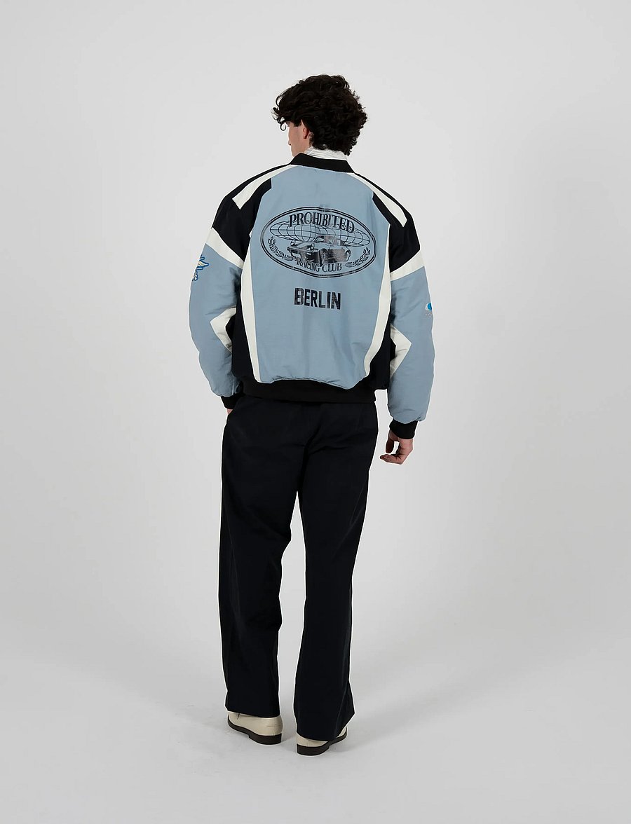 Prohibited - Hyperlane Racing Jacket Blue - sügisjoped - blue - 3