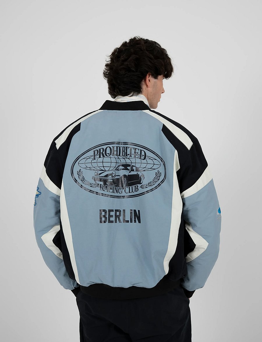 Prohibited - Hyperlane Racing Jacket Blue - sügisjoped - blue - 5