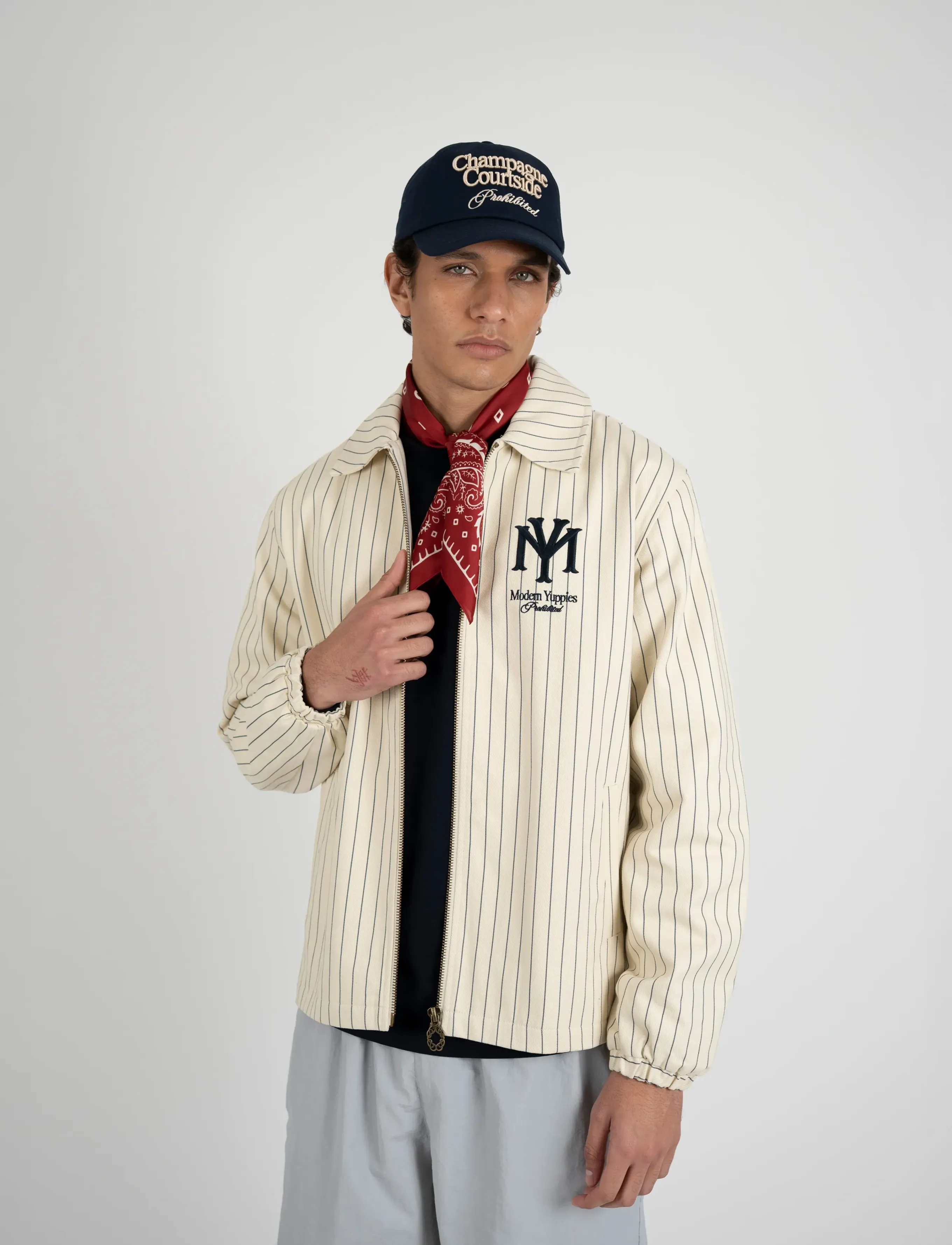 Prohibited Belmont Jacket, L, Jackets, Creme - Light Männerswear