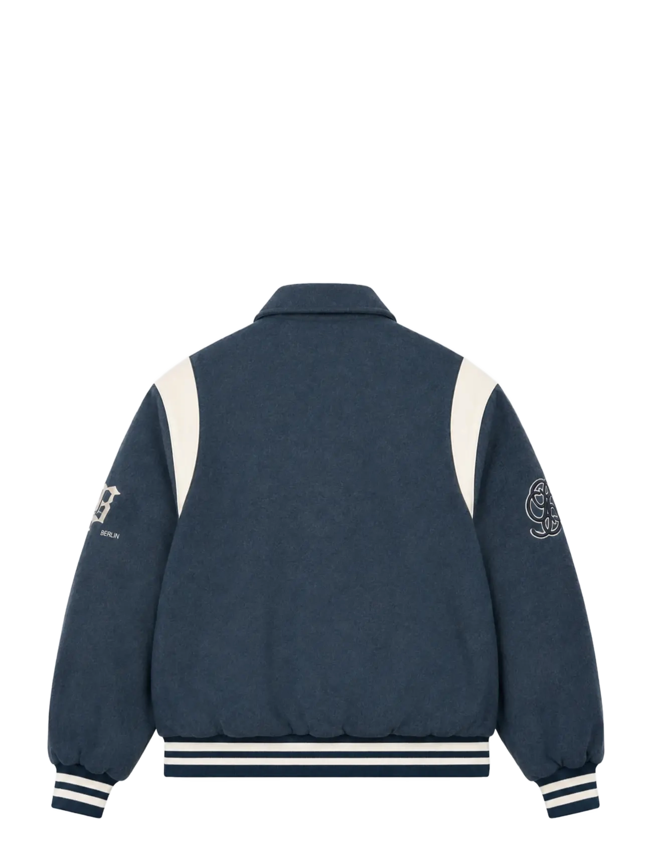 Prohibited - Field College Jacket - anthracite blue - 2