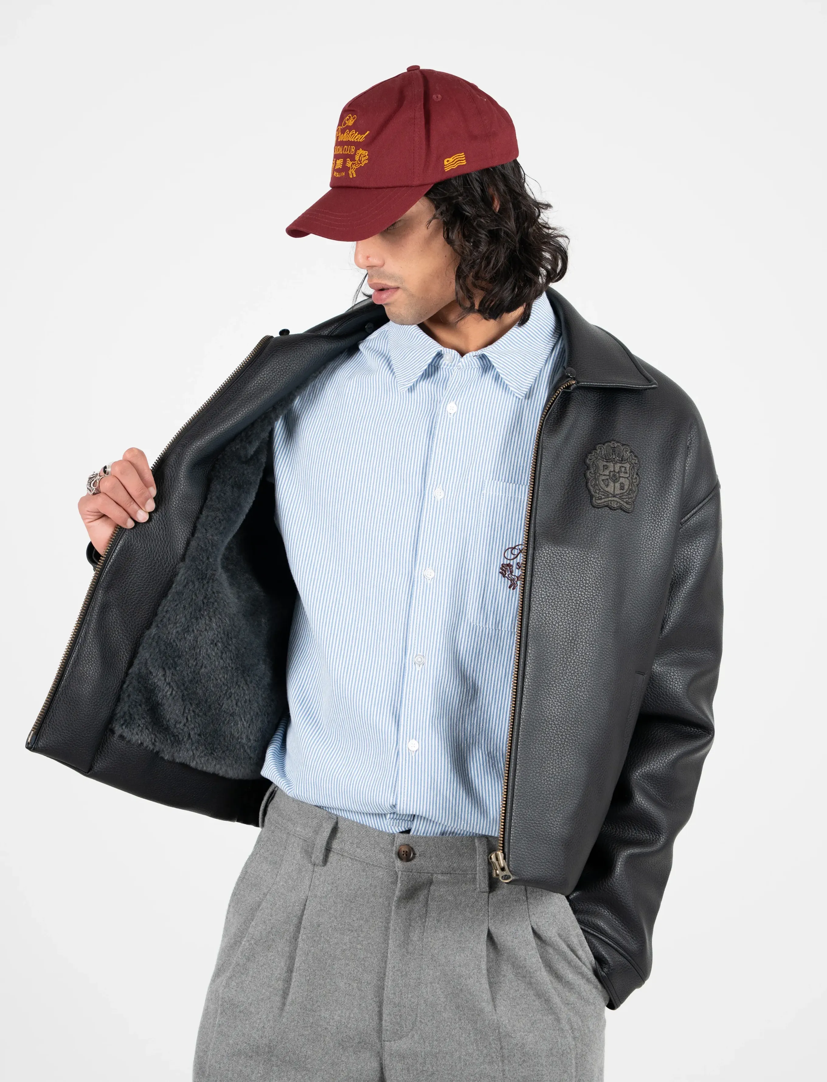 Prohibited - Club Flight Jacket - bomberjakker - black - 4