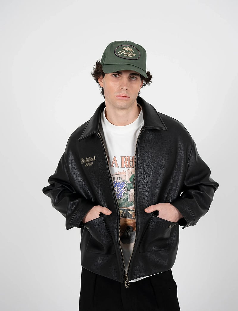 Prohibited - Speedhunter Bomber Jacket Black - black - 3