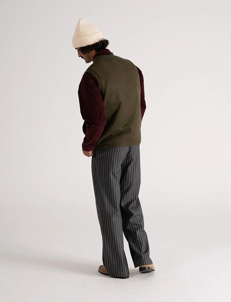 Prohibited - Scout Fleece Vest - lette jakker - green - 3