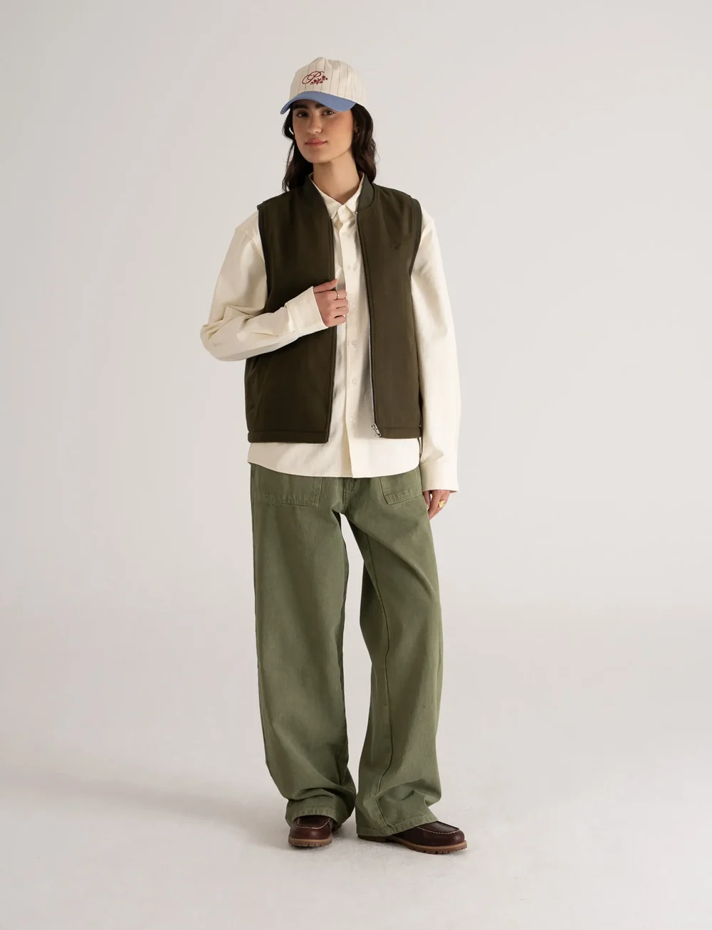 Prohibited - Scout Fleece Vest - herbstjacken - green - 5