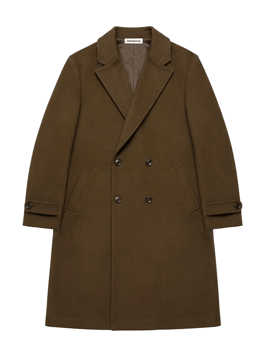 Prohibited - Lodge Coat - dark khaki - 1
