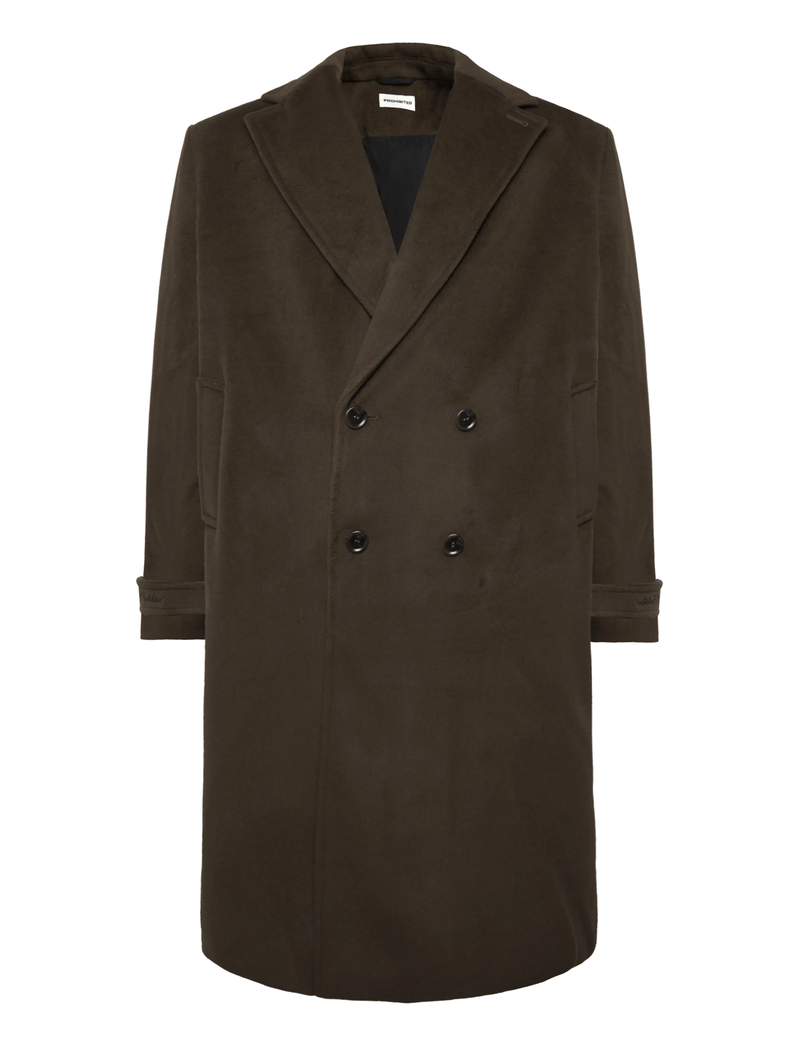 Prohibited - Lodge Coat - wollmäntel - dark khaki - 1