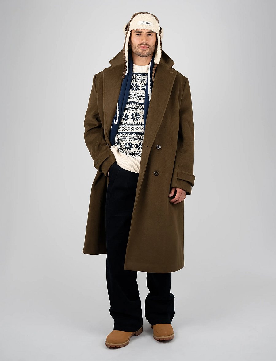 Prohibited - Lodge Coat - dark khaki - 0