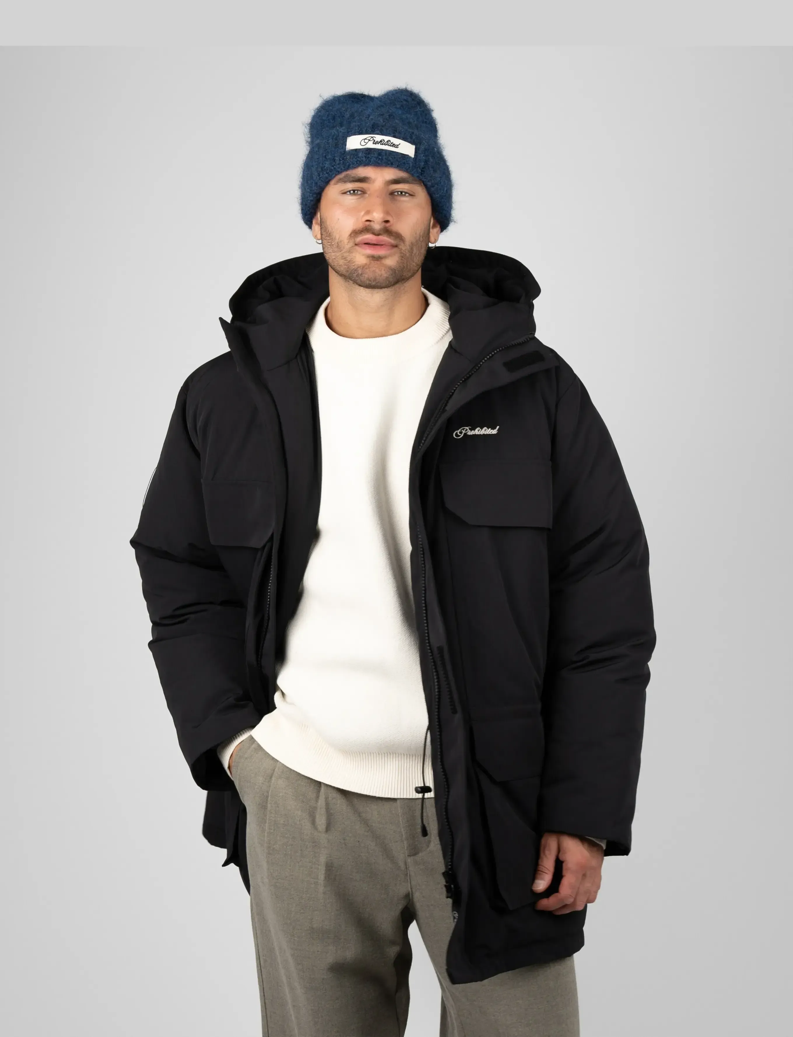 Prohibited Peter Parka - Parkas - BLACK / black