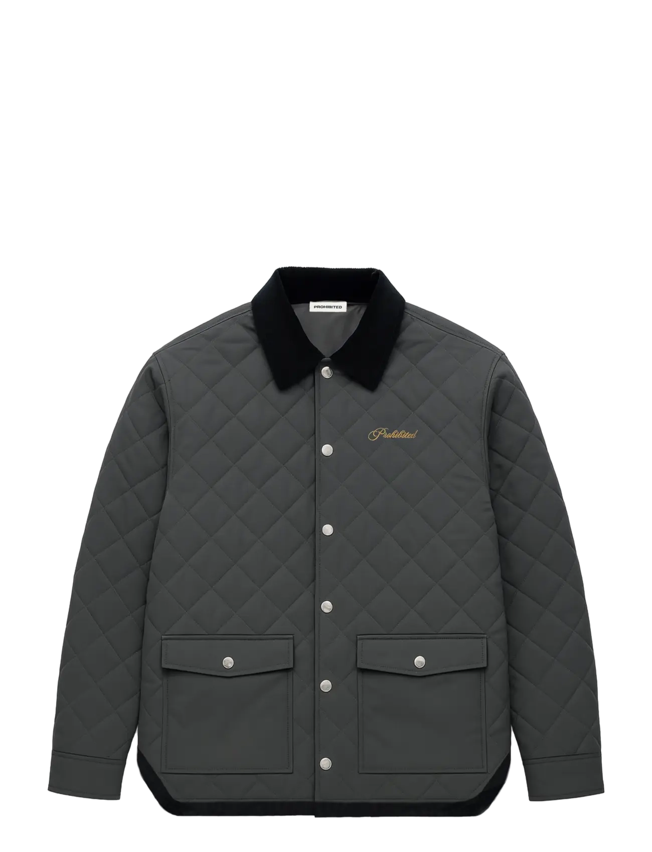 Prohibited - Autumn Field Quilted Jacket - dark green - 1