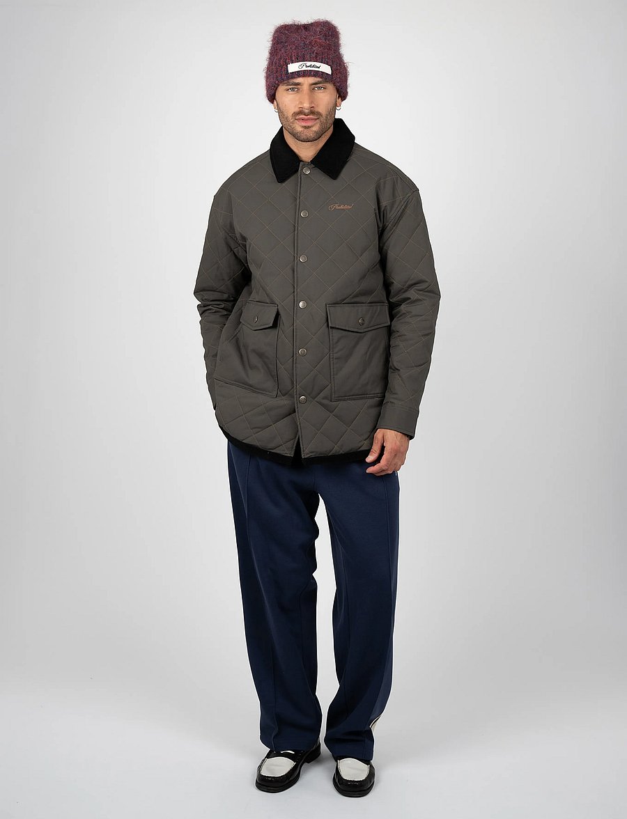 Prohibited - Autumn Field Quilted Jacket - dark green - 0