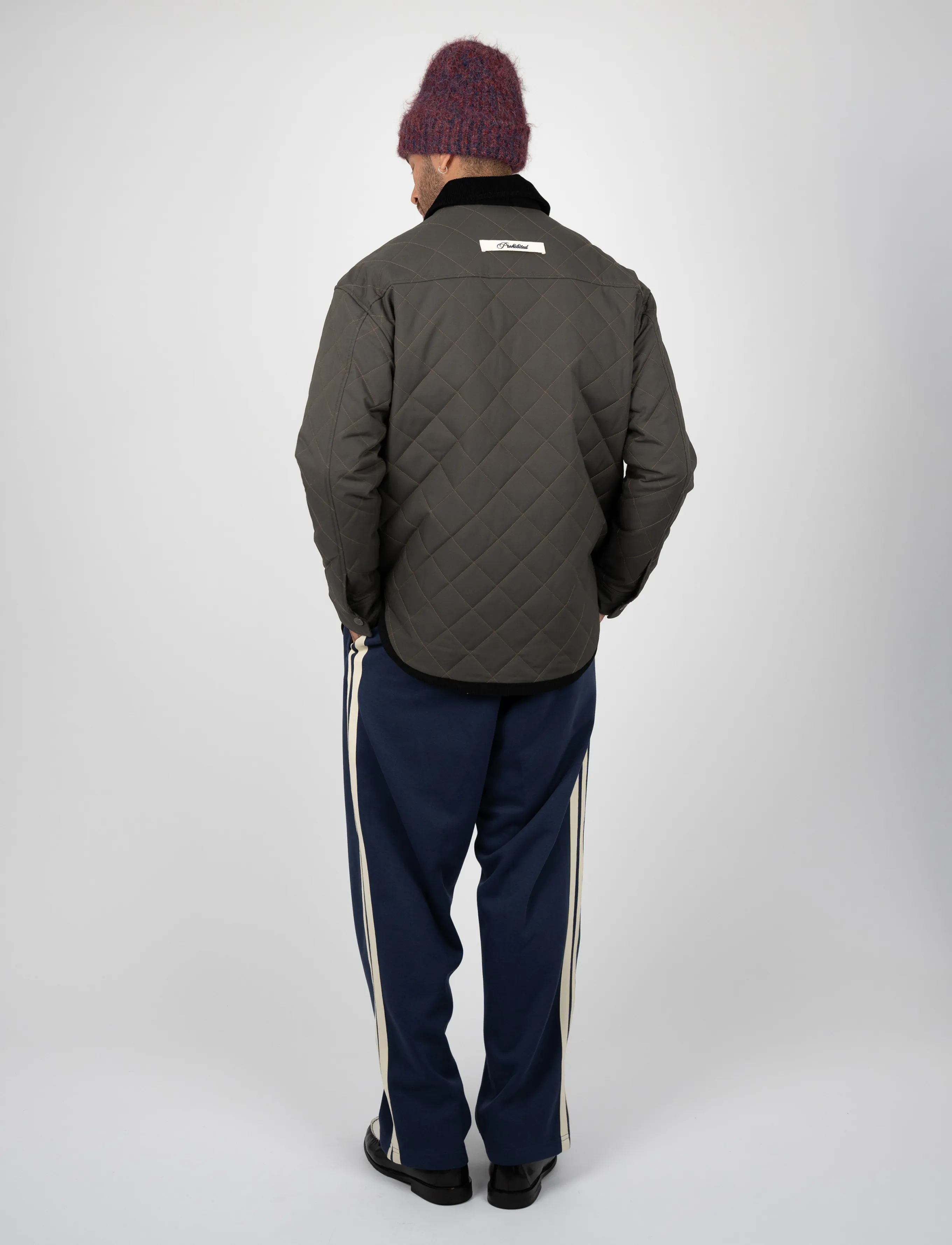 Prohibited - Autumn Field Quilted Jacket - dark green - 4