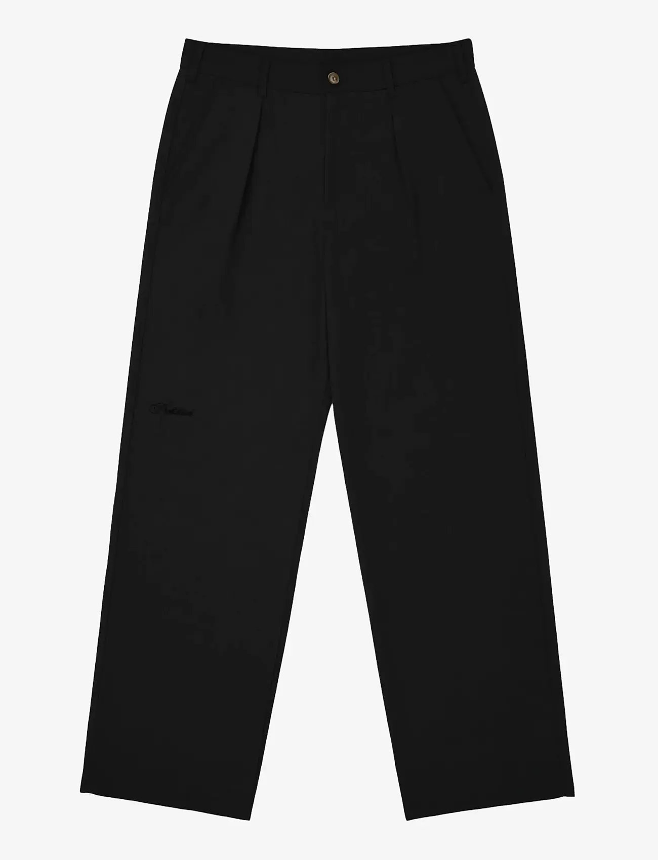 Prohibited - SoHo Pleated Pants Black - vabaaja püksid - black - 1