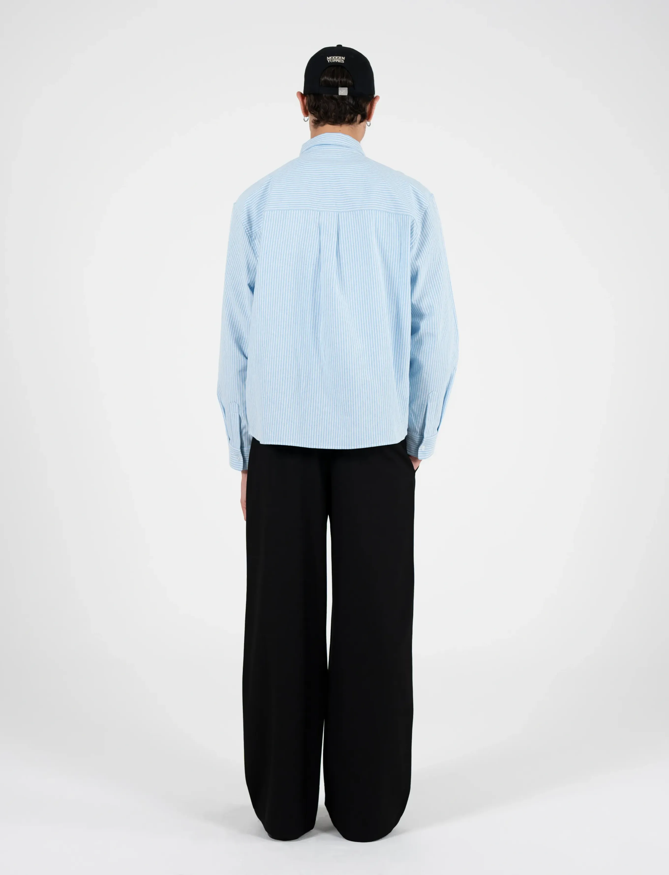Prohibited - SoHo Pleated Pants Black - casual trousers - black - 3