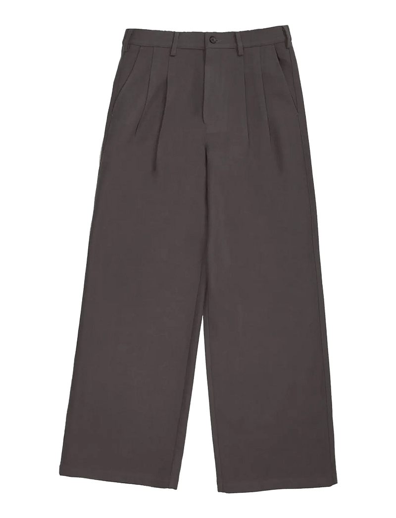 Prohibited - Double Pleated Club Pants - tailored trousers - dark grey - 1