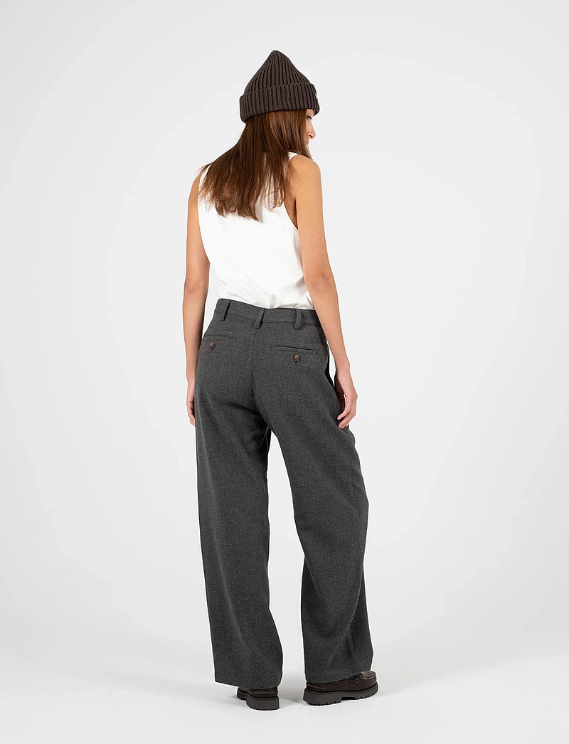 Prohibited - Double Pleated Club Pants - tailored trousers - dark grey - 3