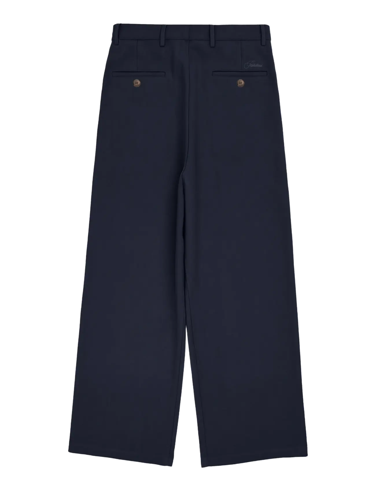 Prohibited - Double Pleated Club Pants - kostymbyxor - navy - 2