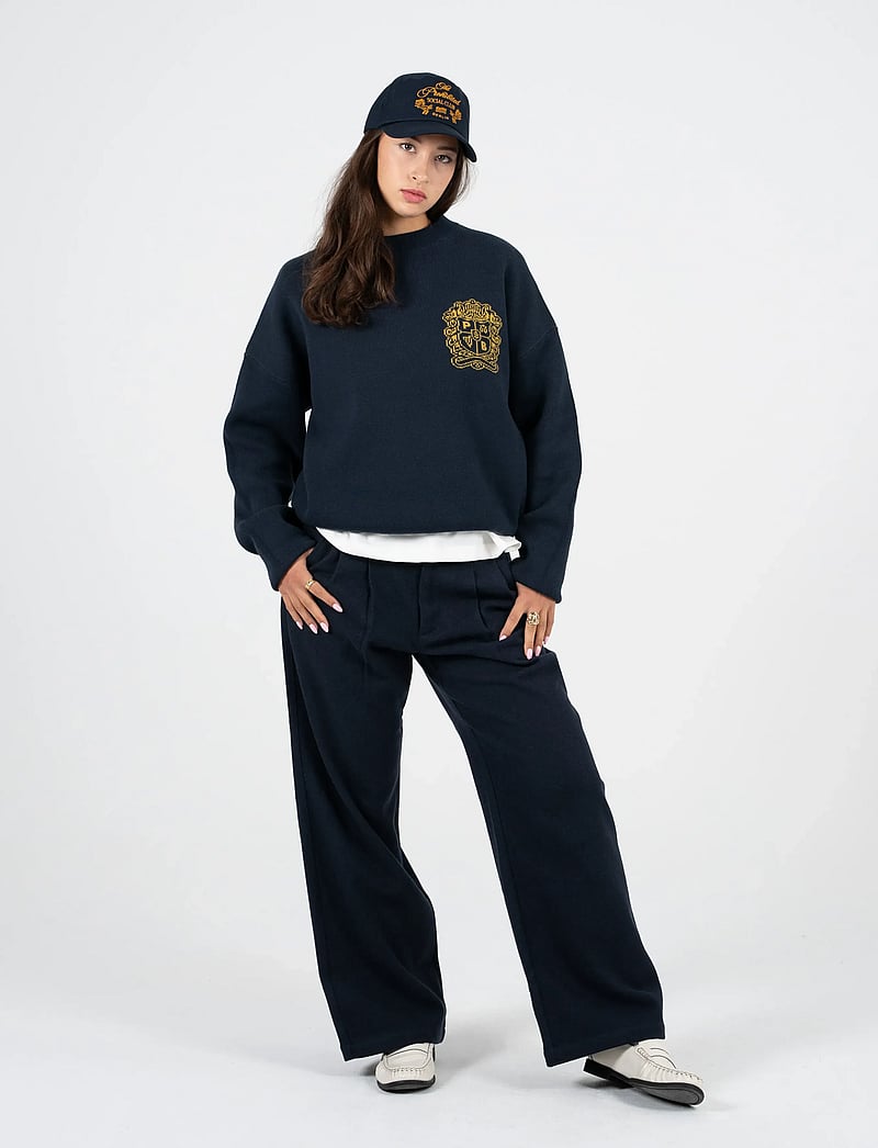 Prohibited - Double Pleated Club Pants - formell - navy - 5