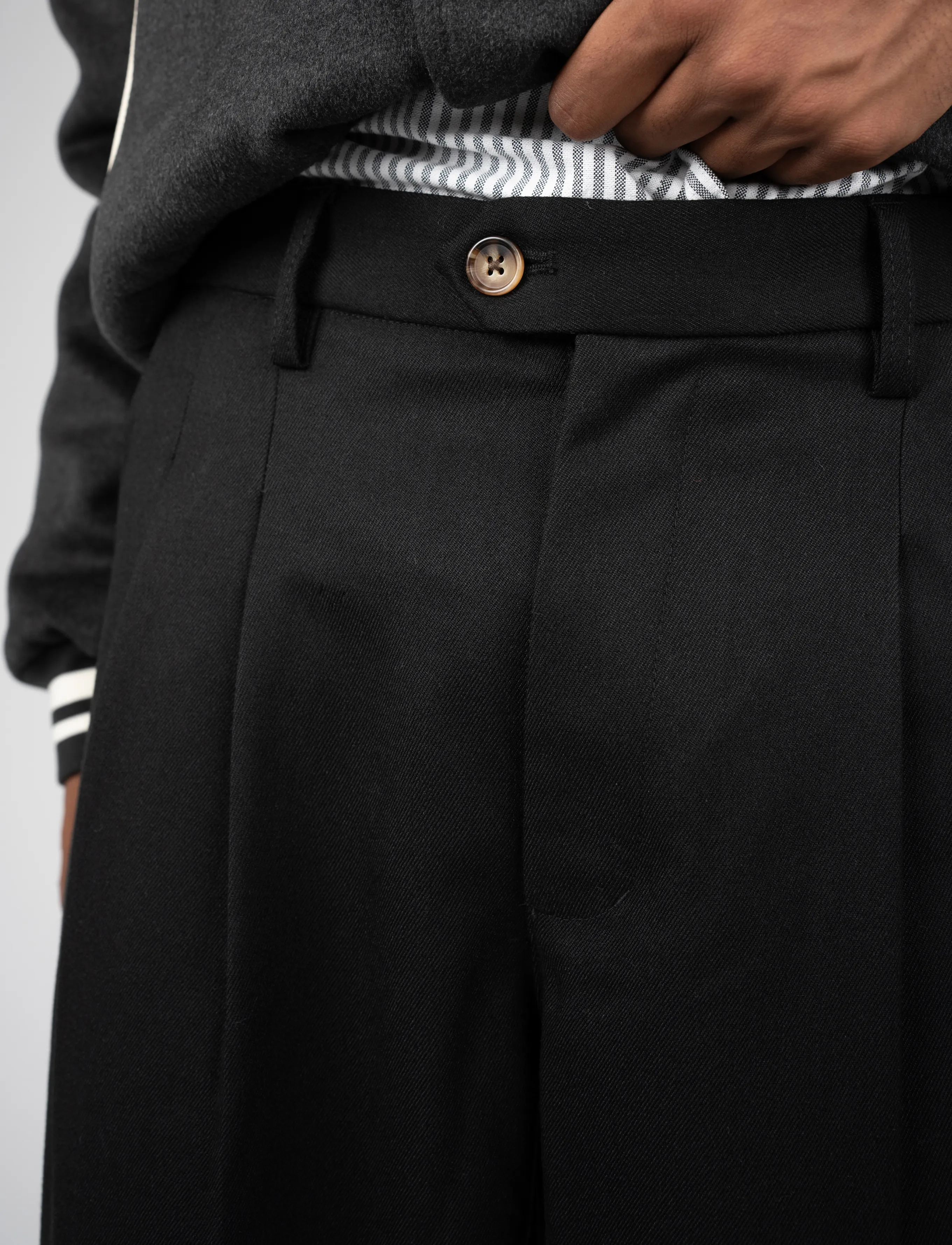 Prohibited Heritage Pleated Pants casual byxor herr – bild 8