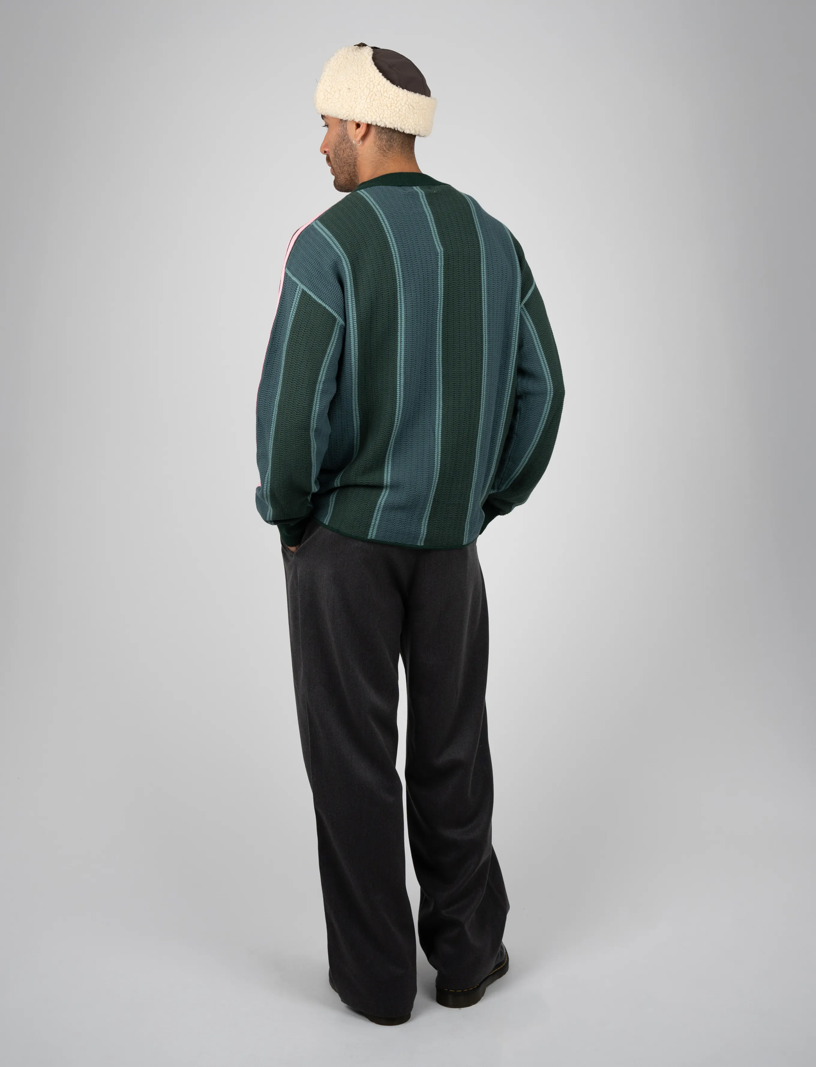 Prohibited - Heritage Pleated Pants - freizeithosen - dark grey - 4