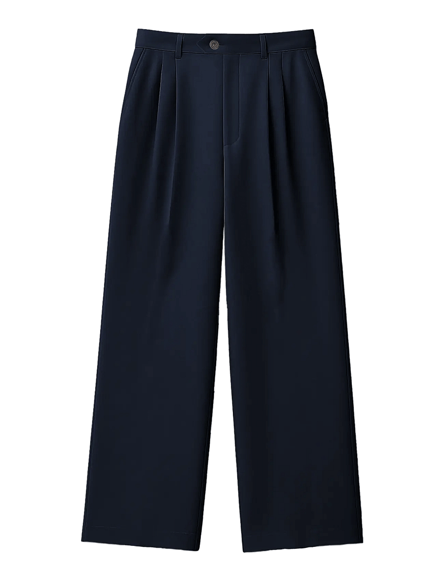 Prohibited - Heritage Pleated Pants - navy - 1