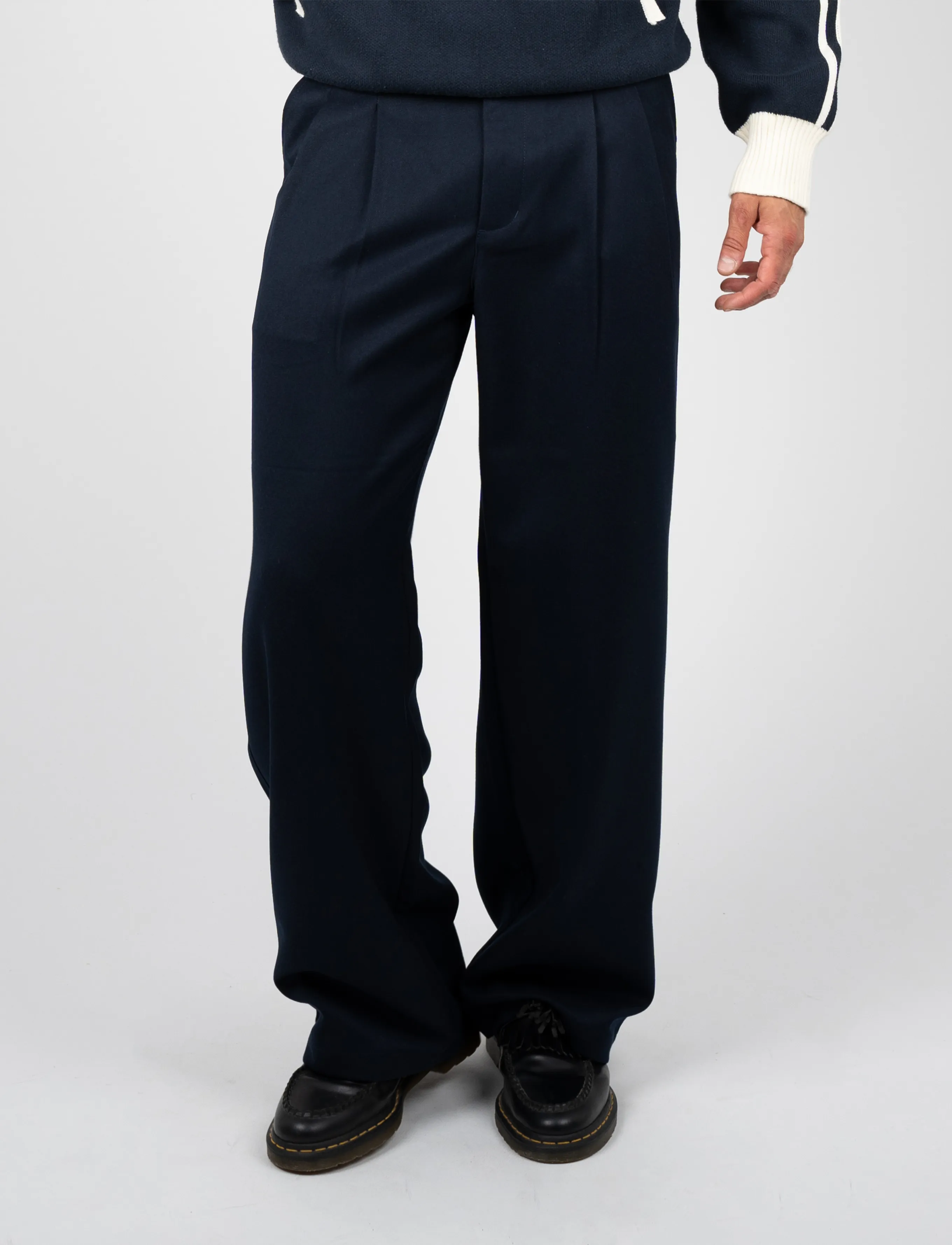 Prohibited - Heritage Pleated Pants - navy - 3