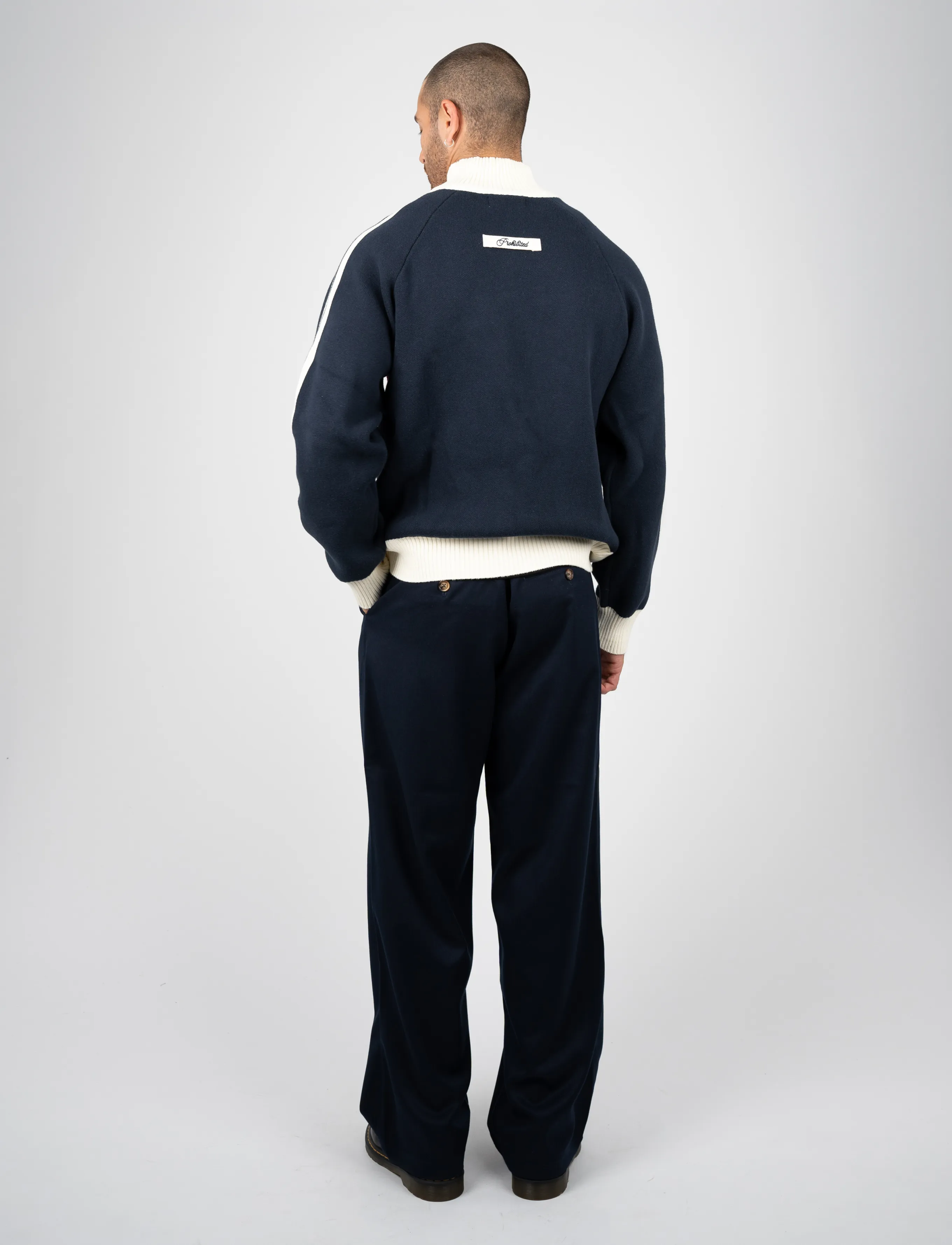 Prohibited - Heritage Pleated Pants - navy - 4
