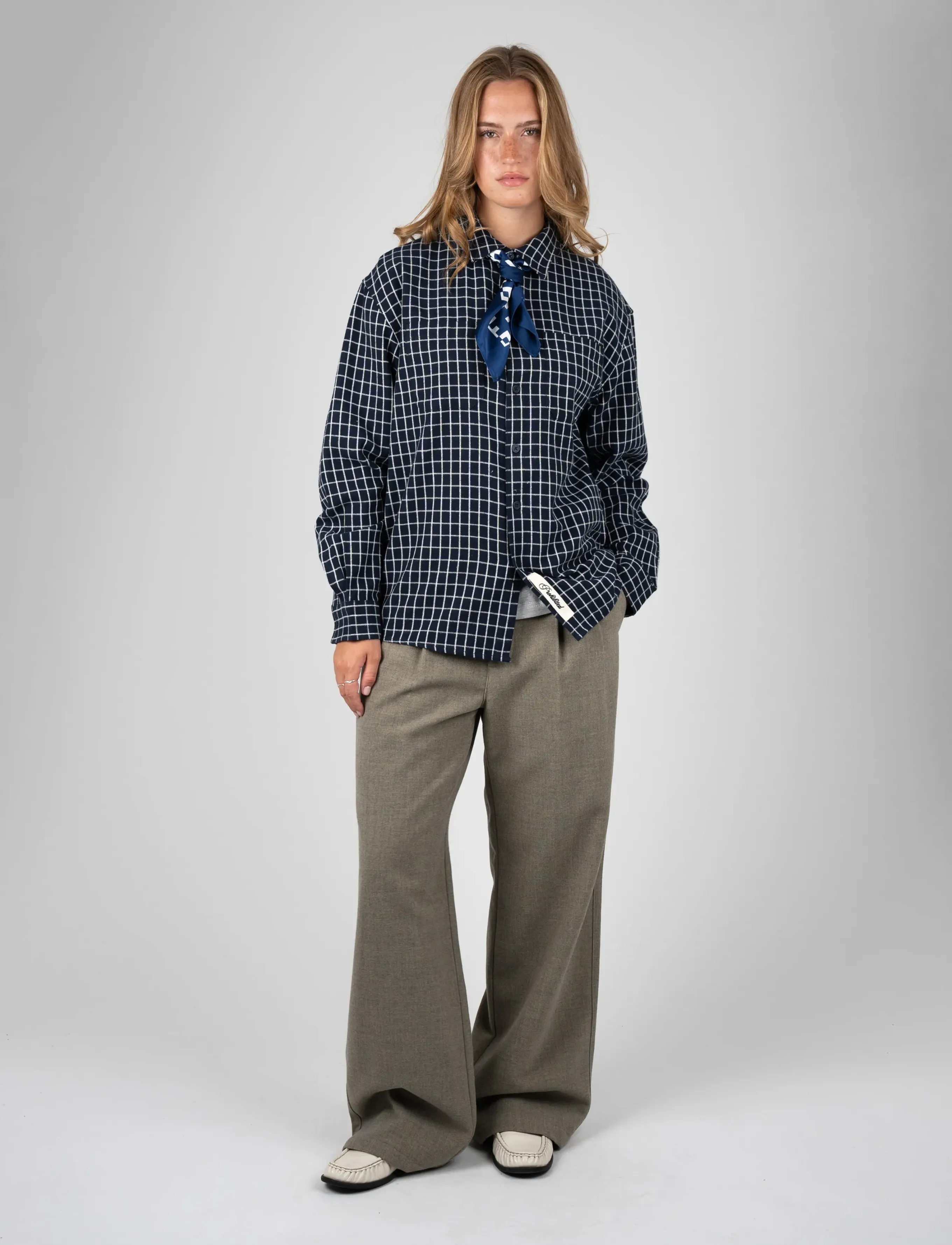 Prohibited - Revival Pleated Pants - freizeithosen - light grey - 5